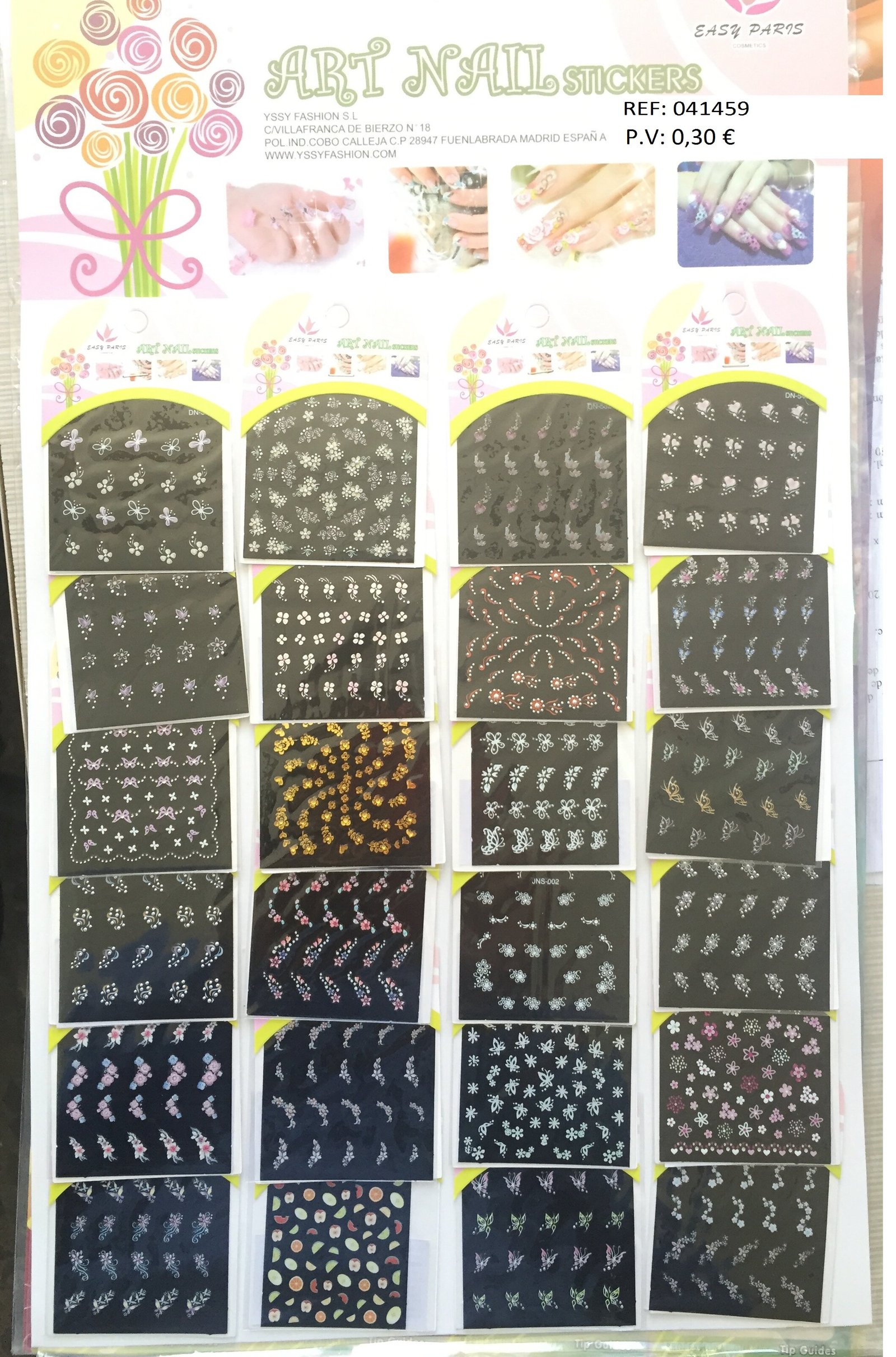 PEGATINAS DE UÑAS SURTIDO