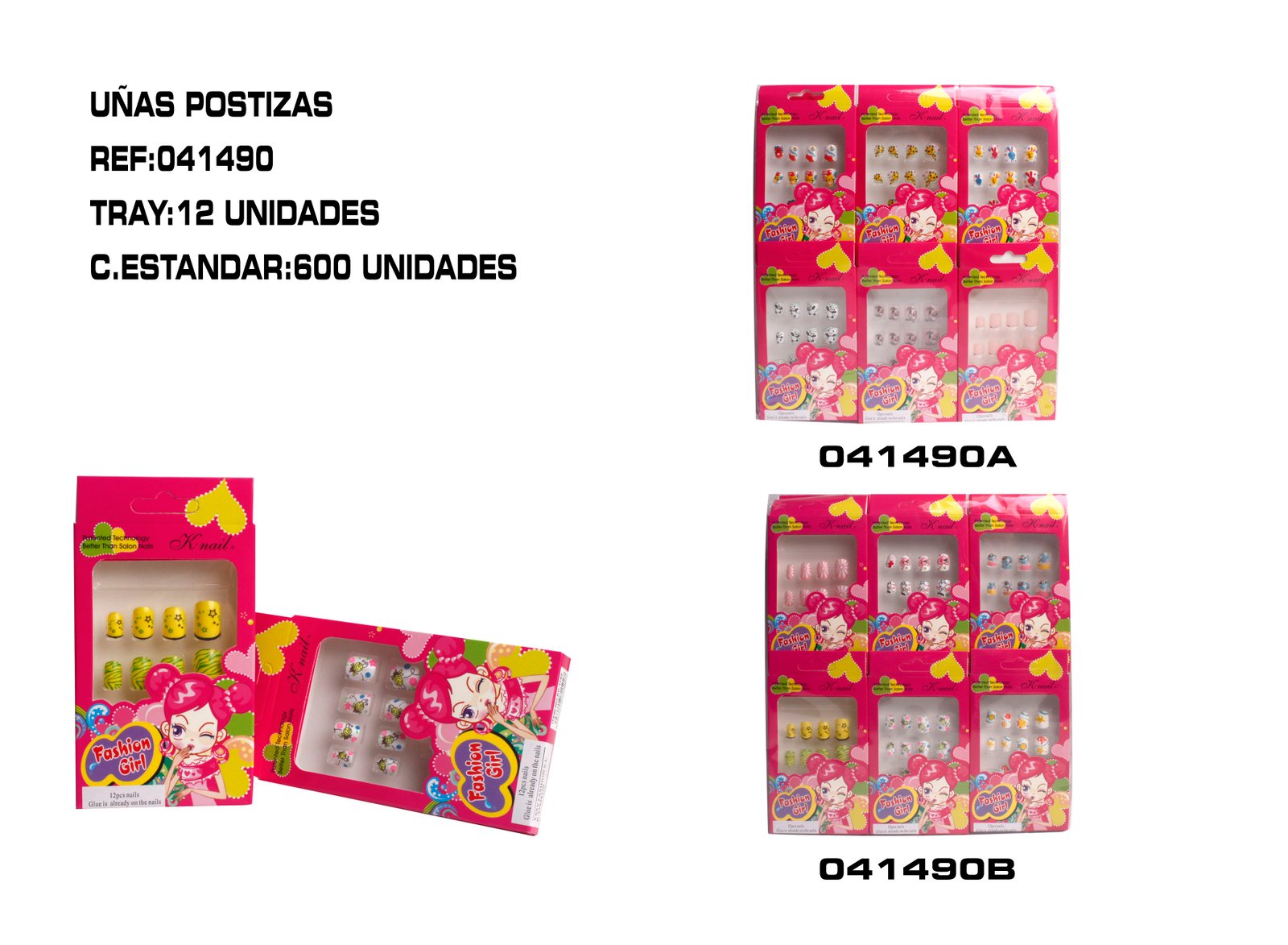 UÑAS POSTIZAS INFANTIL