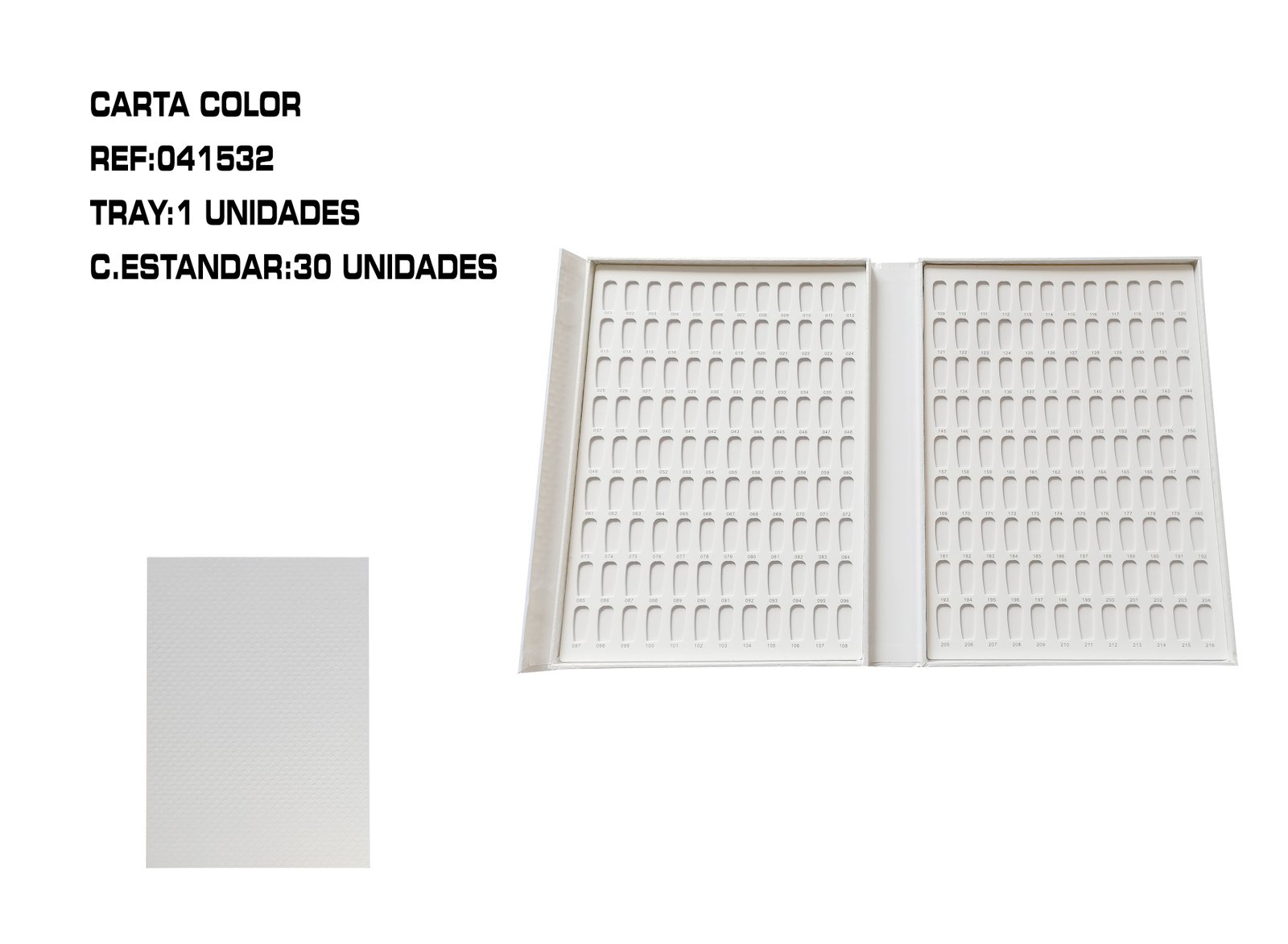PALETA DE COLOR 216 EN LIBRO BLANC