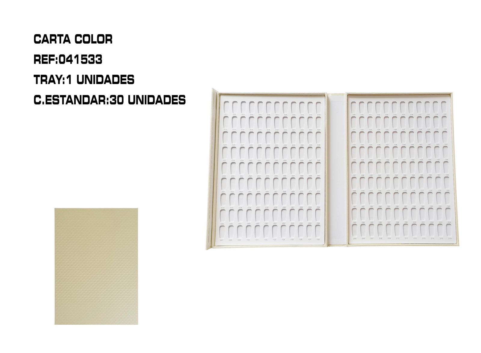 PALETA DE COLOR 216 EN LIBRO YELLOW