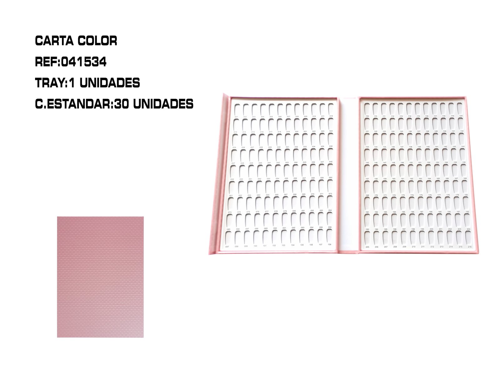 PALETA DE COLOR 216 EN LIBRO PINK