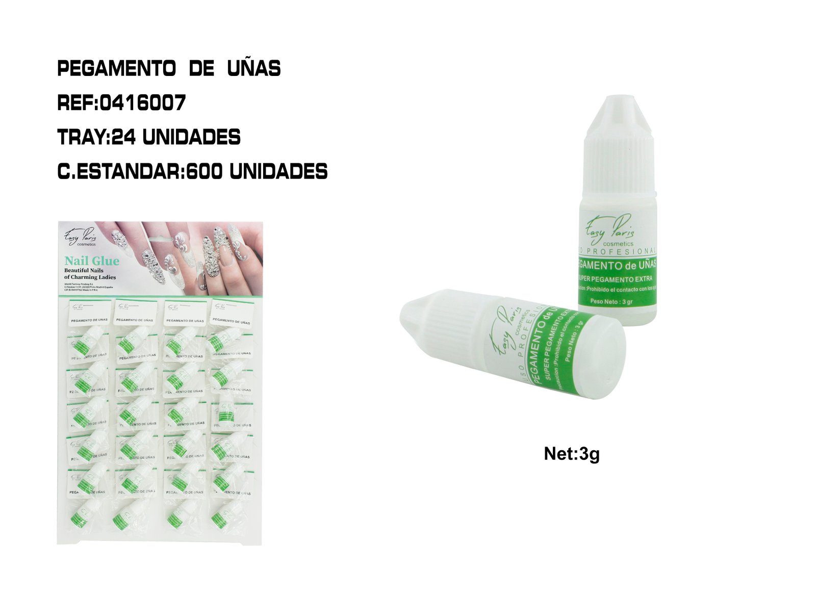 PEGAMENTO DE UÑAS