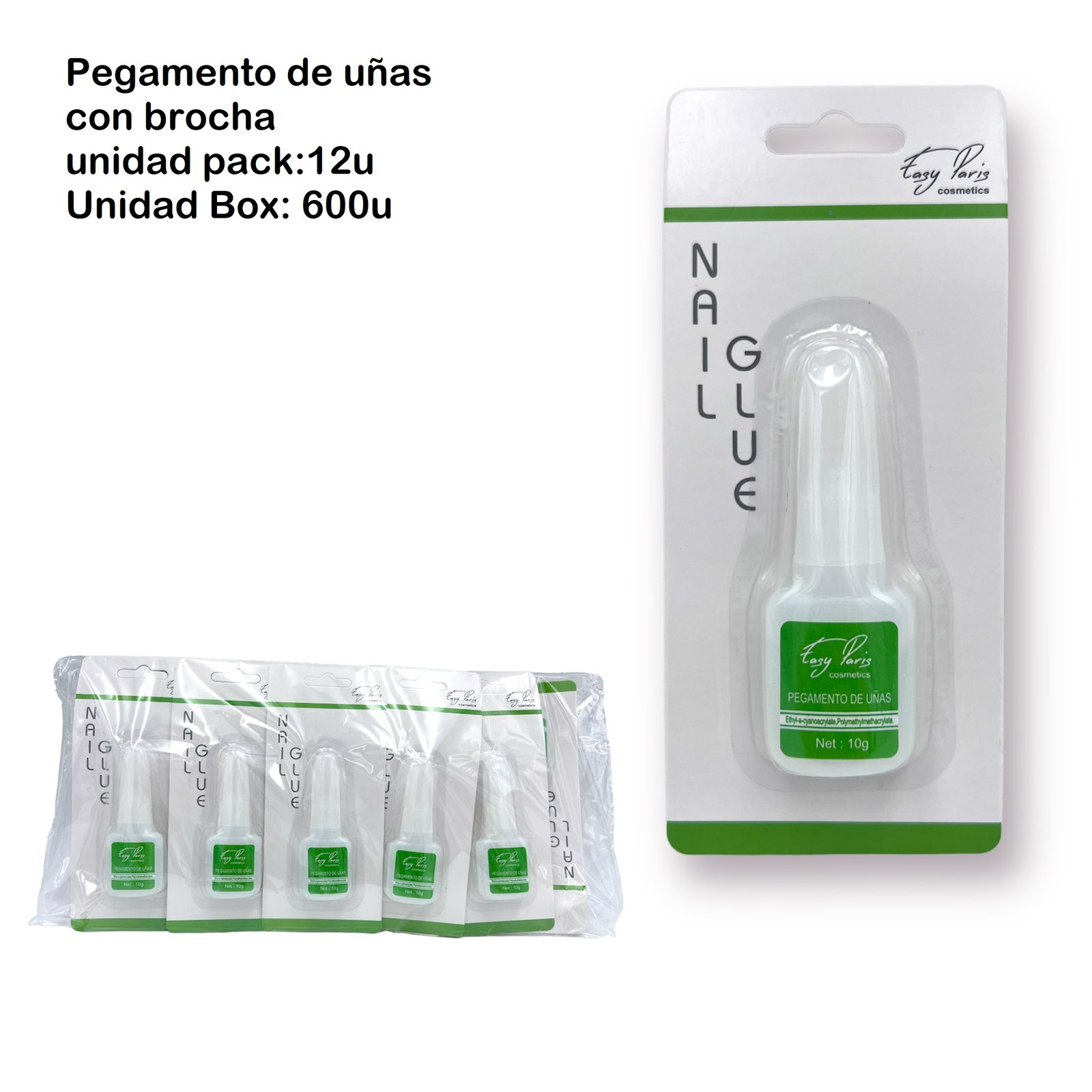 PEGAMENTO DE UÑAS 10G