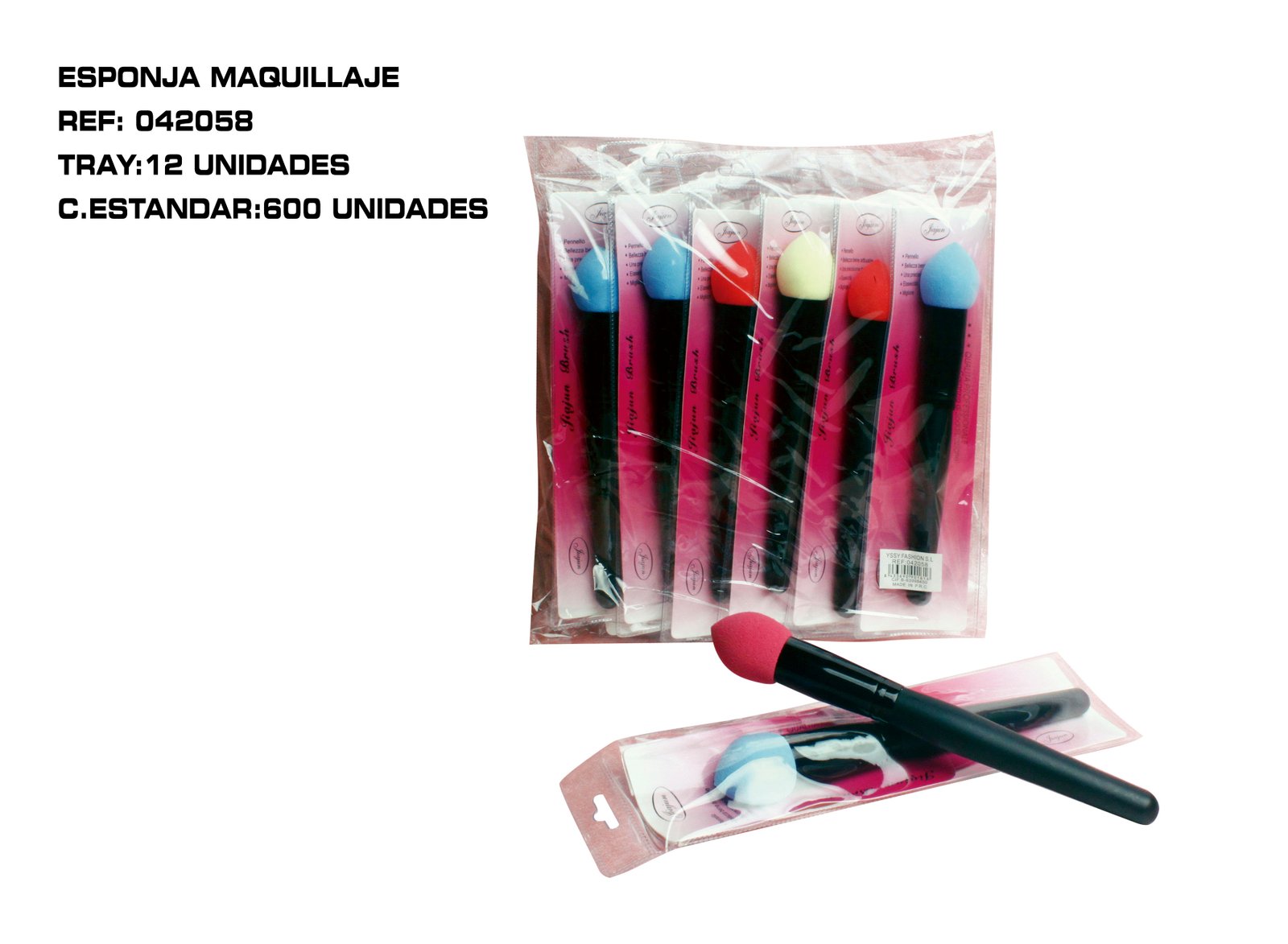 BROCHA MAQUILLAJE SURT COLOR 16*