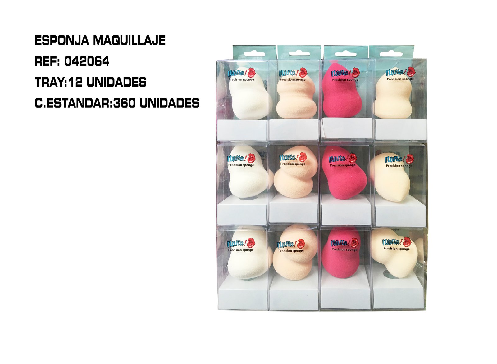 ESPONJA MAQUILLAJE FORMA CALABAZA