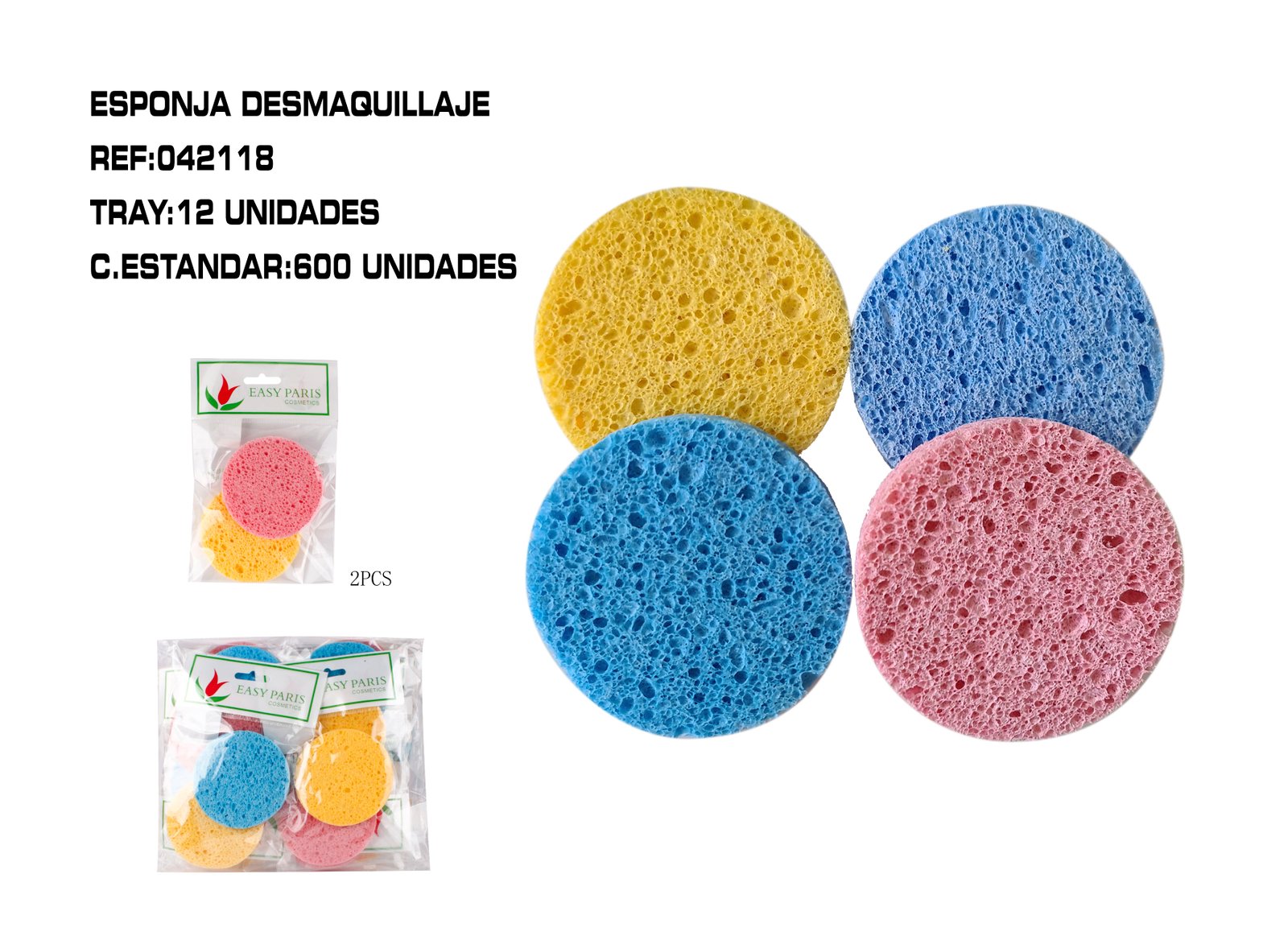 DISCO DESMAQUILLAJE 2P