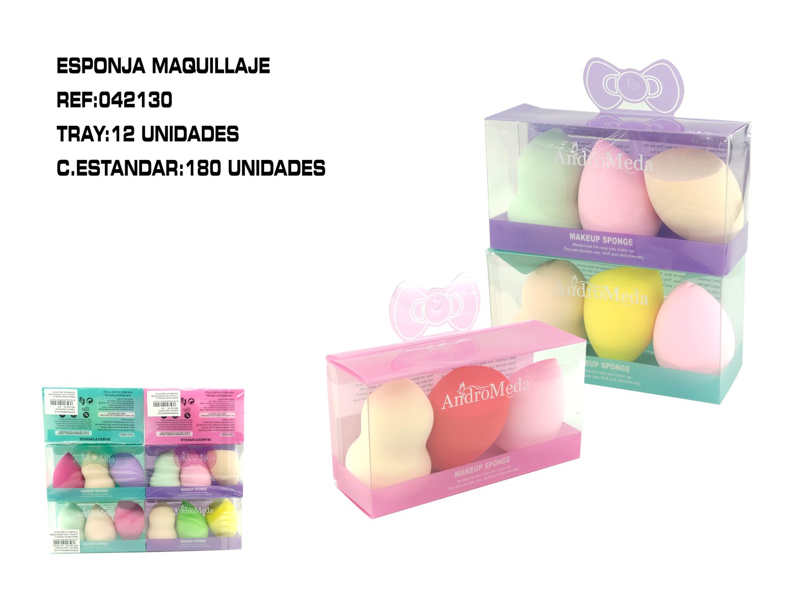 PACK 3 ESPONJA DE MAQ.6/U