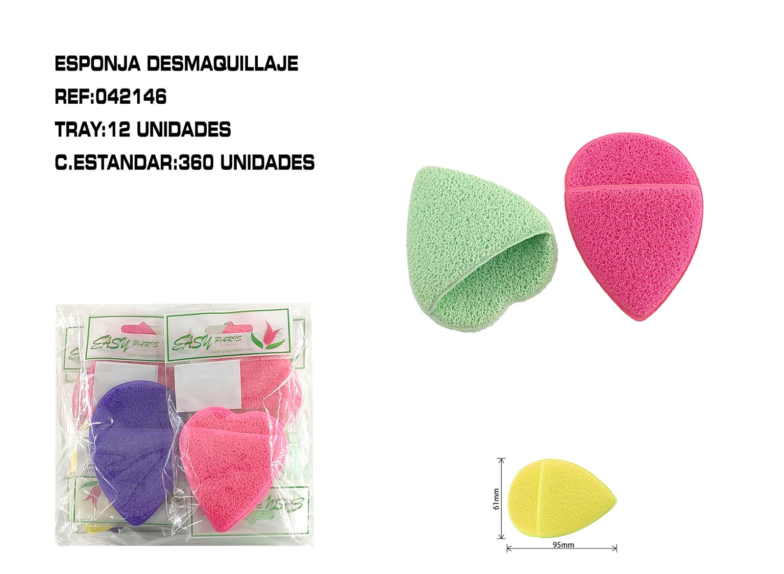 ESPONJA PARA DESMAQUILLAR