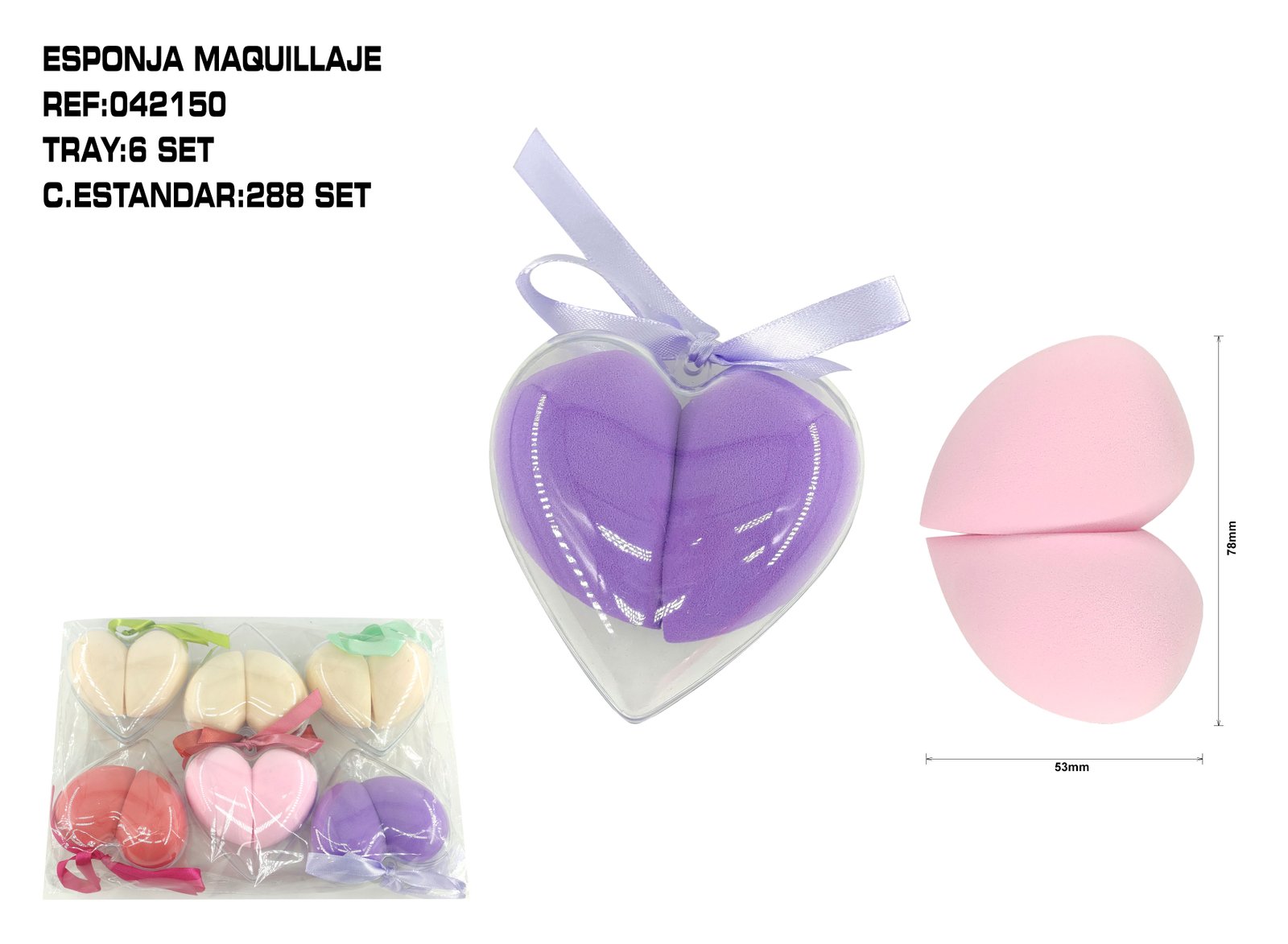 PACK 2 ESPONJAS DE MAQ.6/P