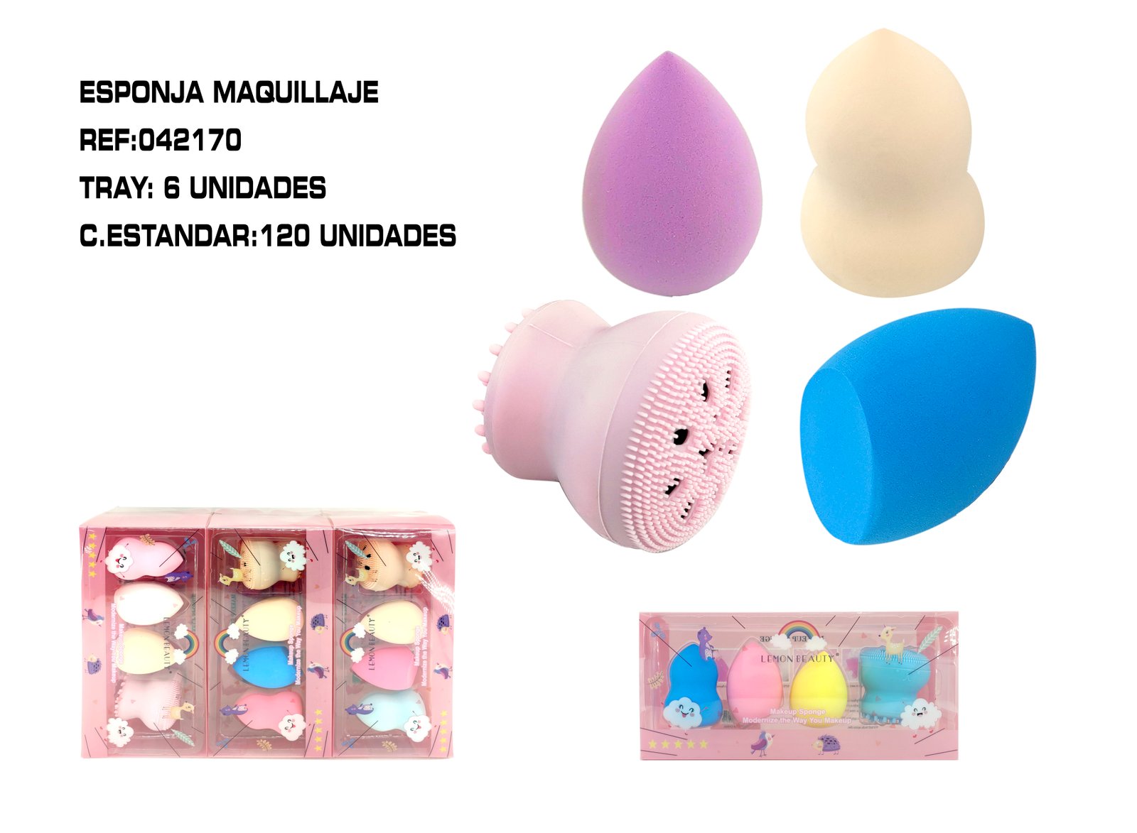 KIT ESPONJA DE MAQ.+LIMPIAFACIAL