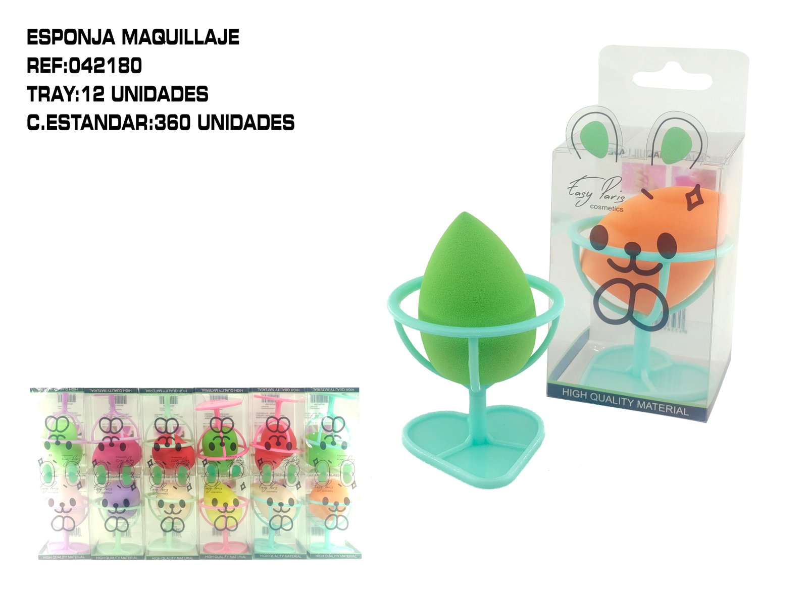 ESPONJA DE MAQ. C/SOPORTE