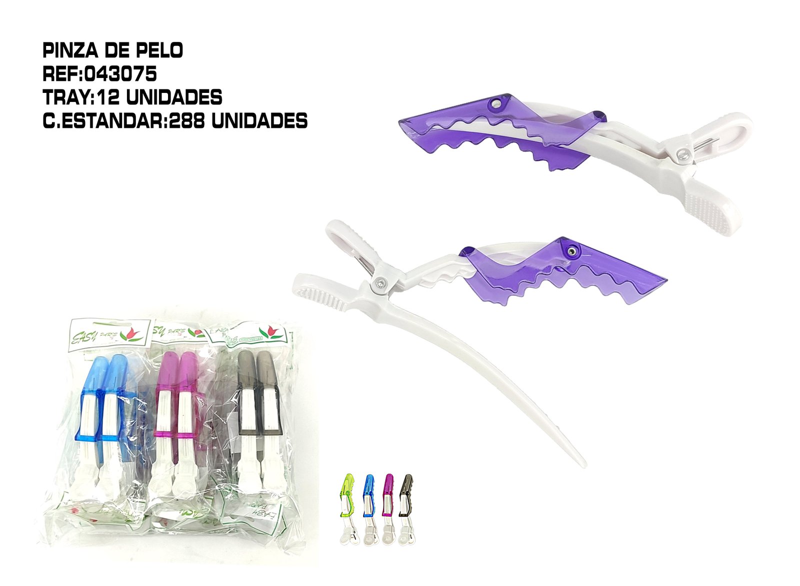 PINZA COCODRILO 2U