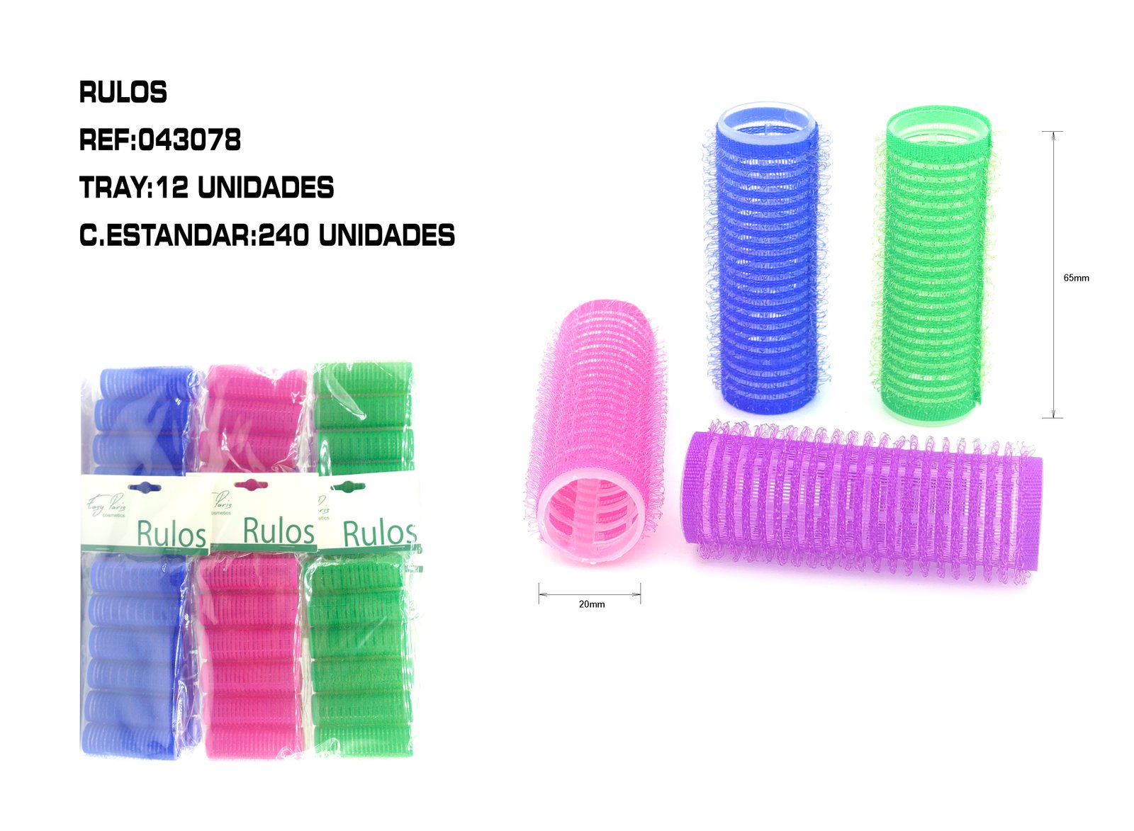 6U RULOS 2CM NYLON
