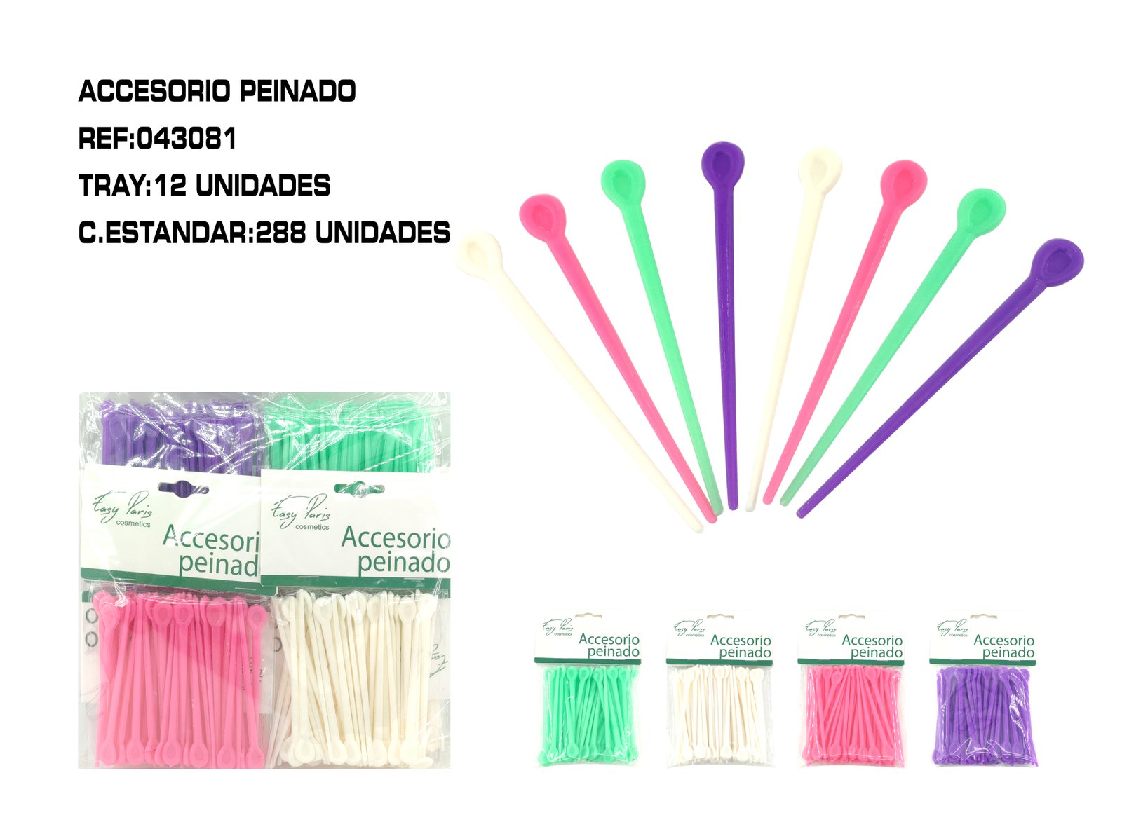 50U PALILLOS PARA RULOS