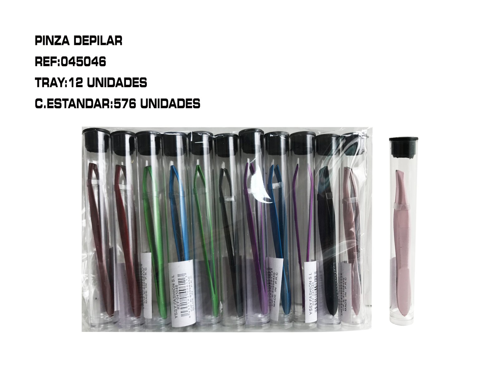 PINZA DEPILAR 12/U C/576