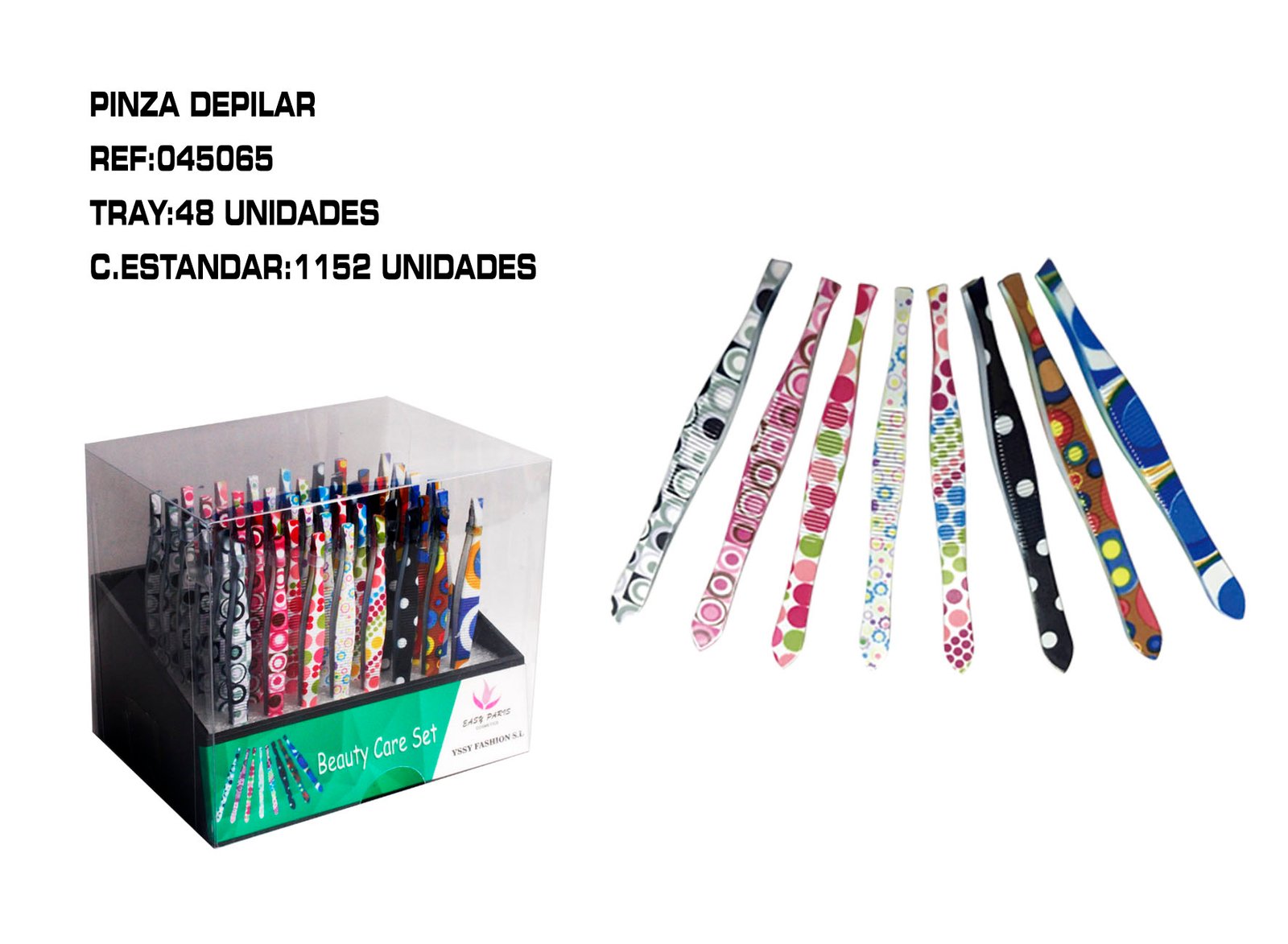 PINZA DE DEPILAR 48/U CAJA