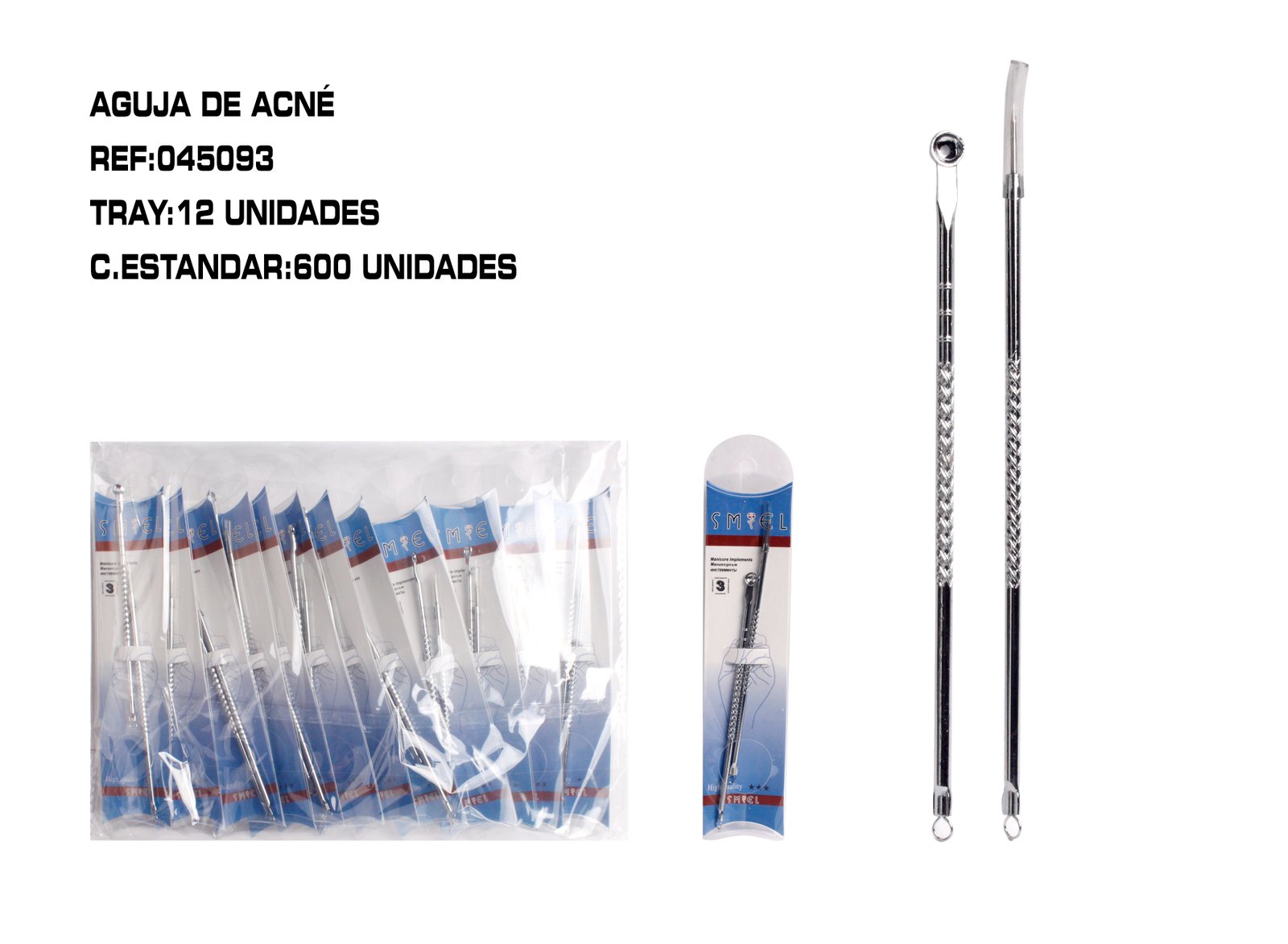 AGUJA PARA ACNE PACK 2X12/U