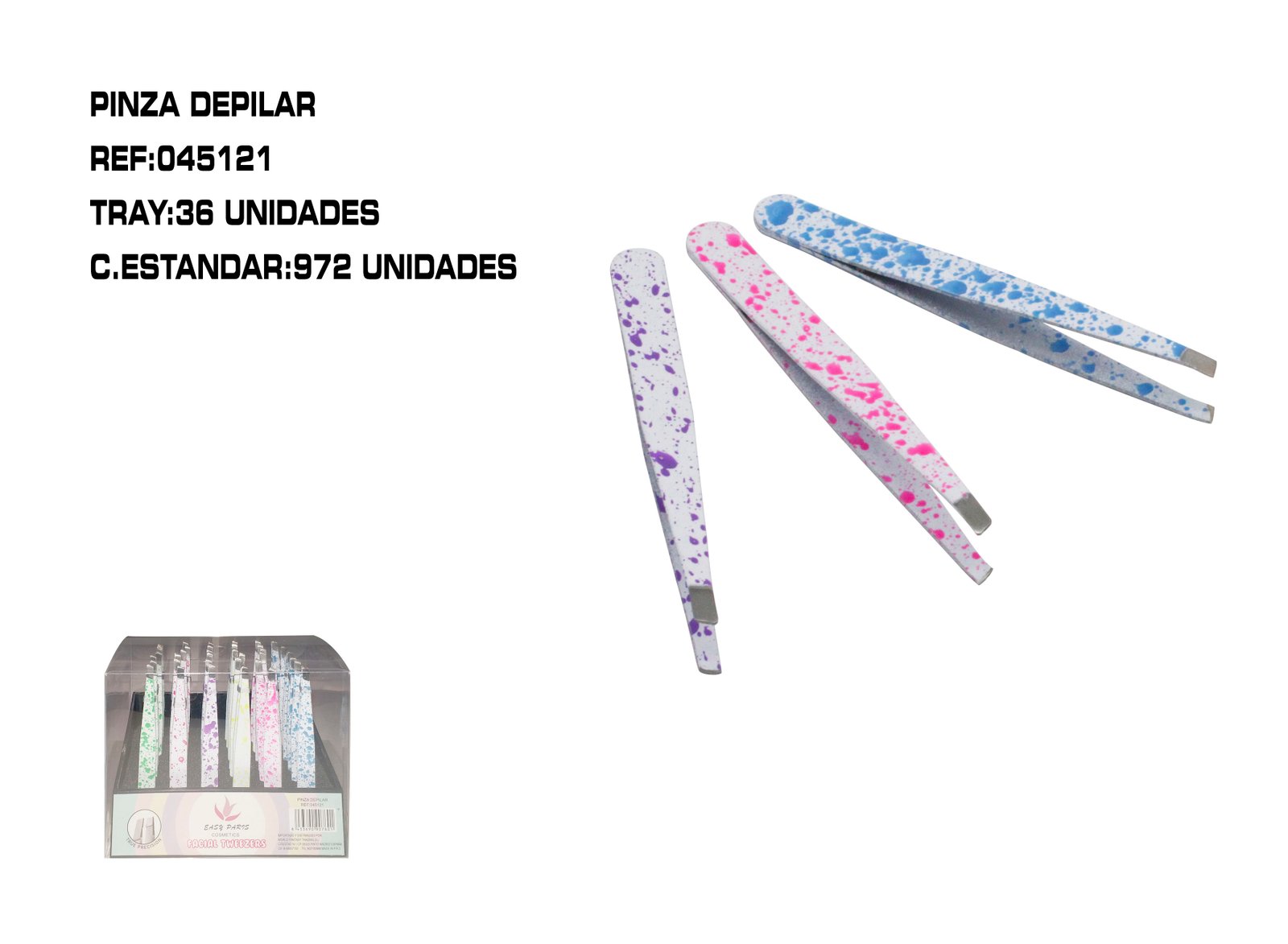 PINZA DEPILAR LUNAR