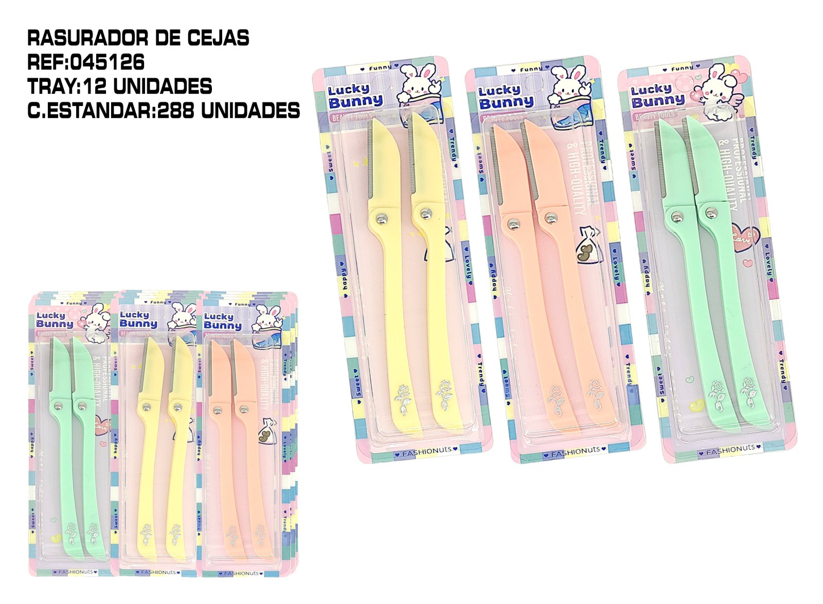 PACK 2 RASURADOR DE CEJAS