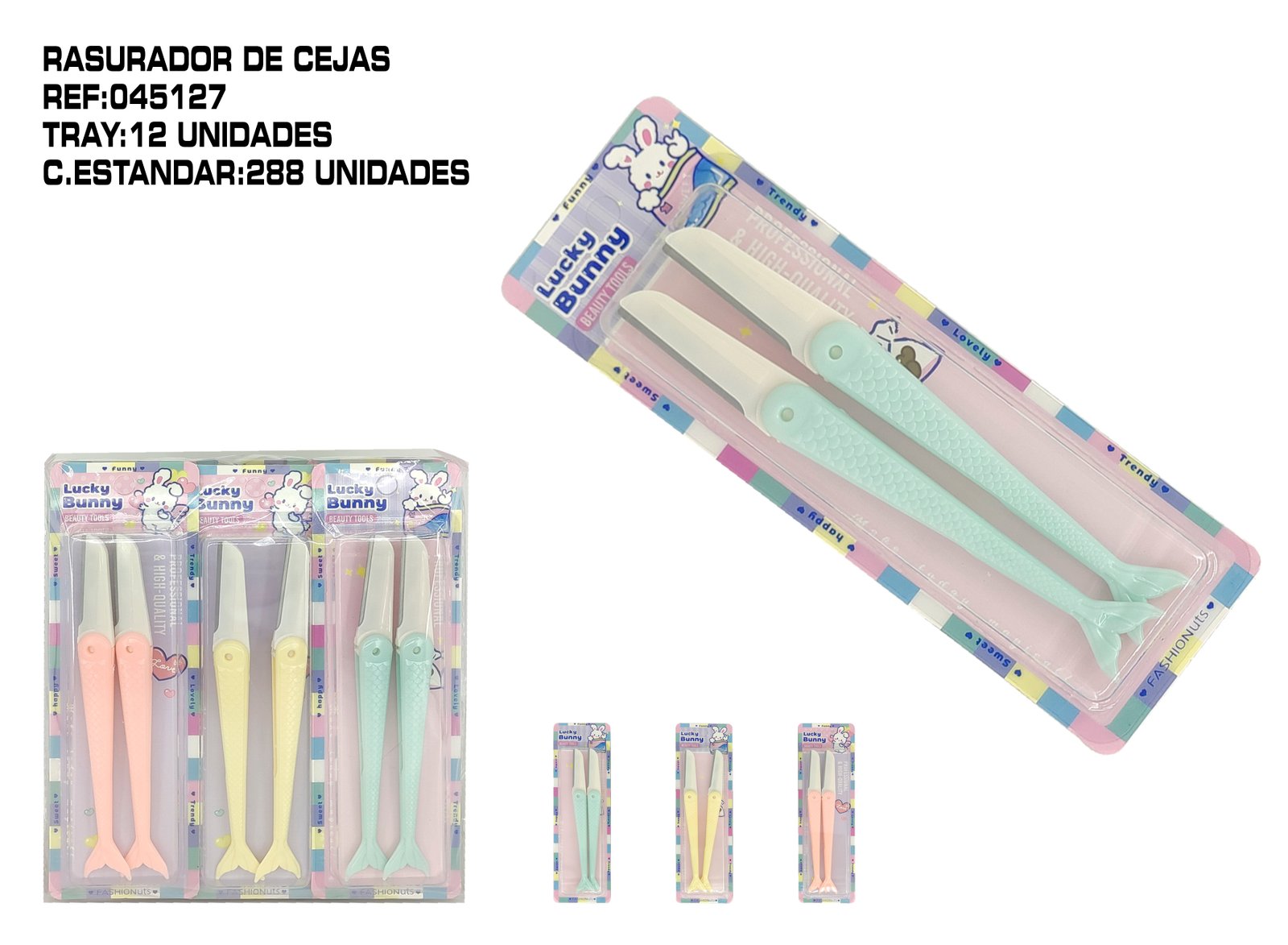 PACK 2 RASURADOR DE CEJAS