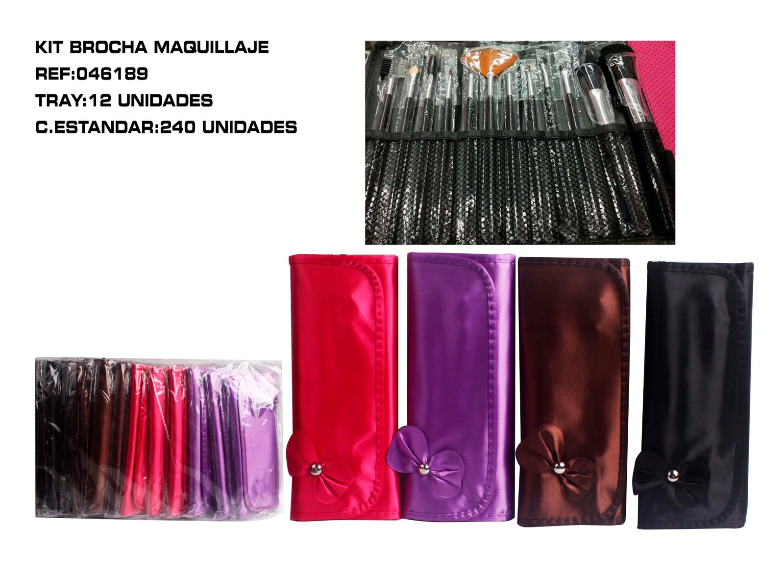 SET DE BROCHAS MAQUILLAJE