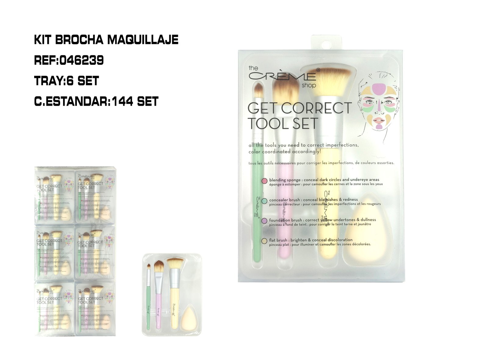 SET BROCHA+ESP.MAQ.