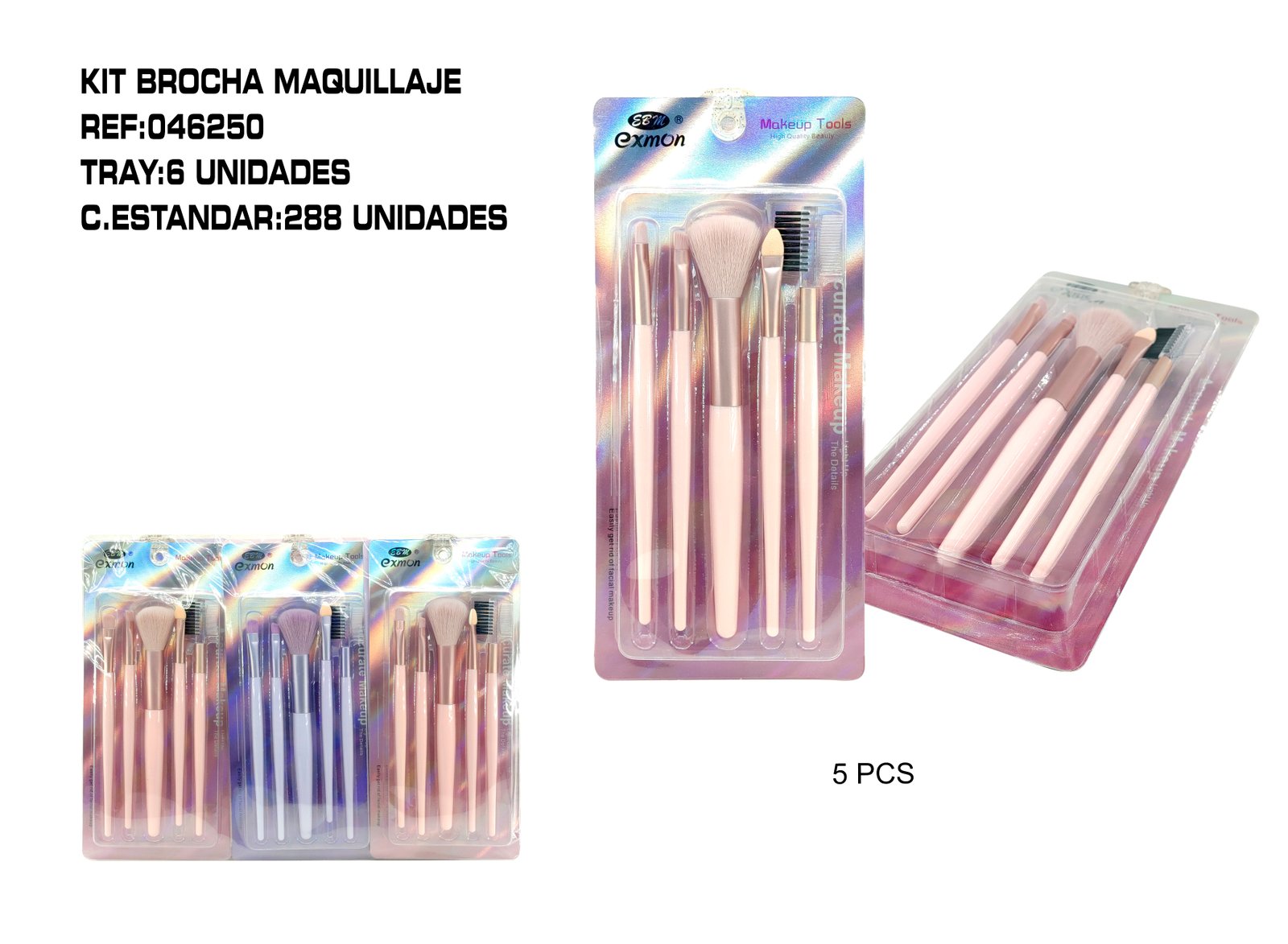 KIT 5 BROCHAS DE MAQ.6/U