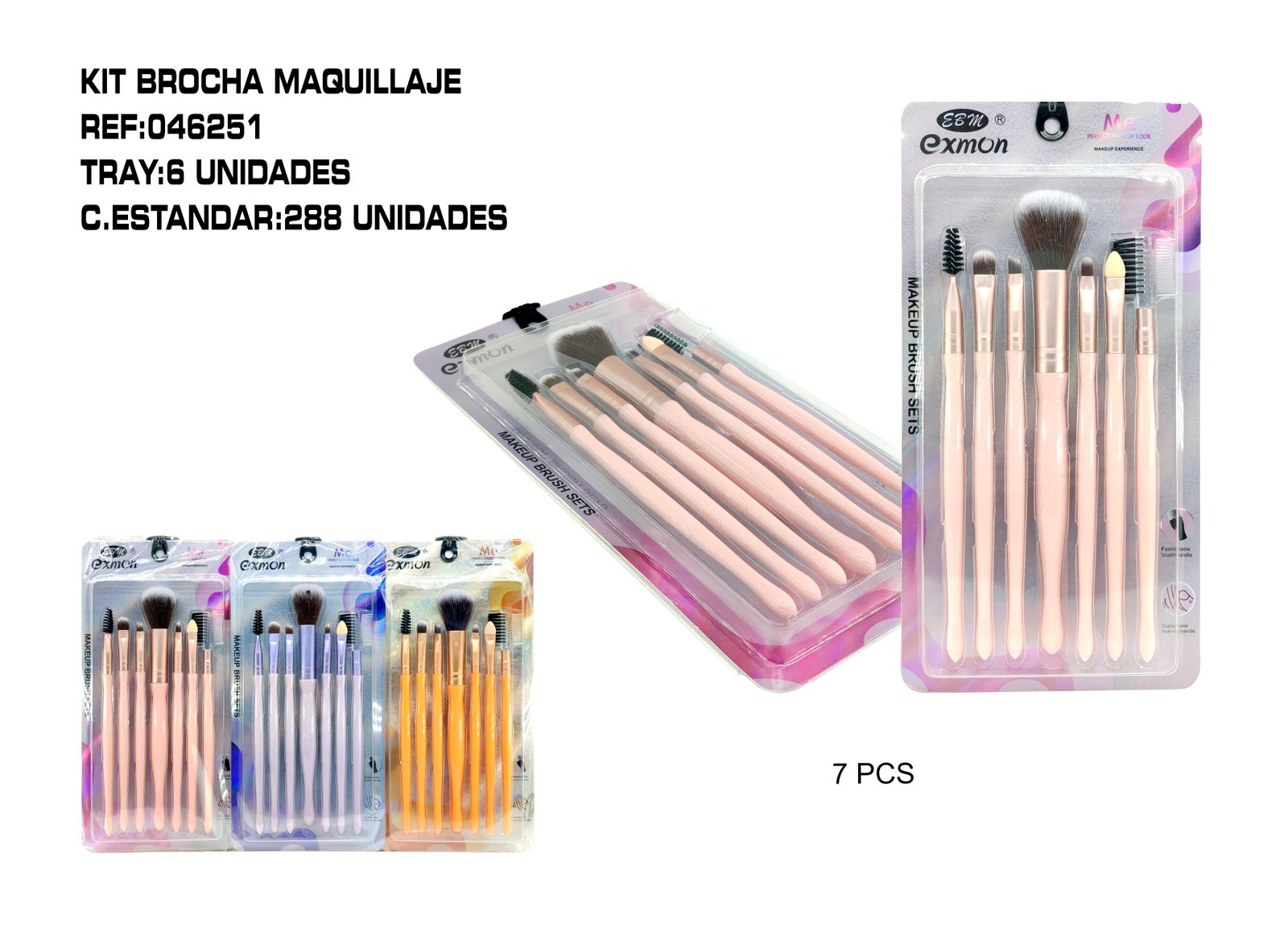 KIT 7 BROCHAS DE MAQ.6/U