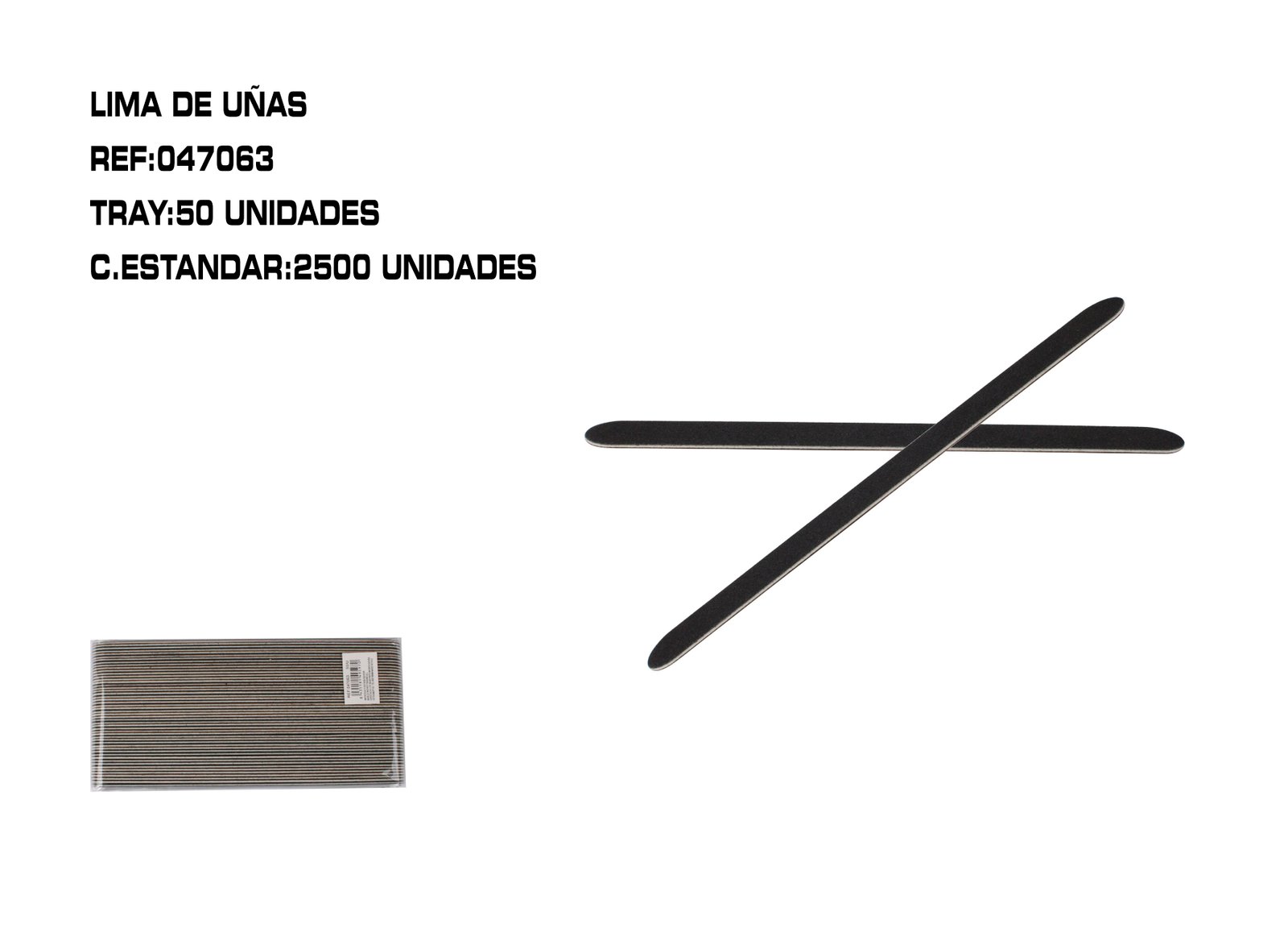 50 LIMAS NEGRAS FINAS