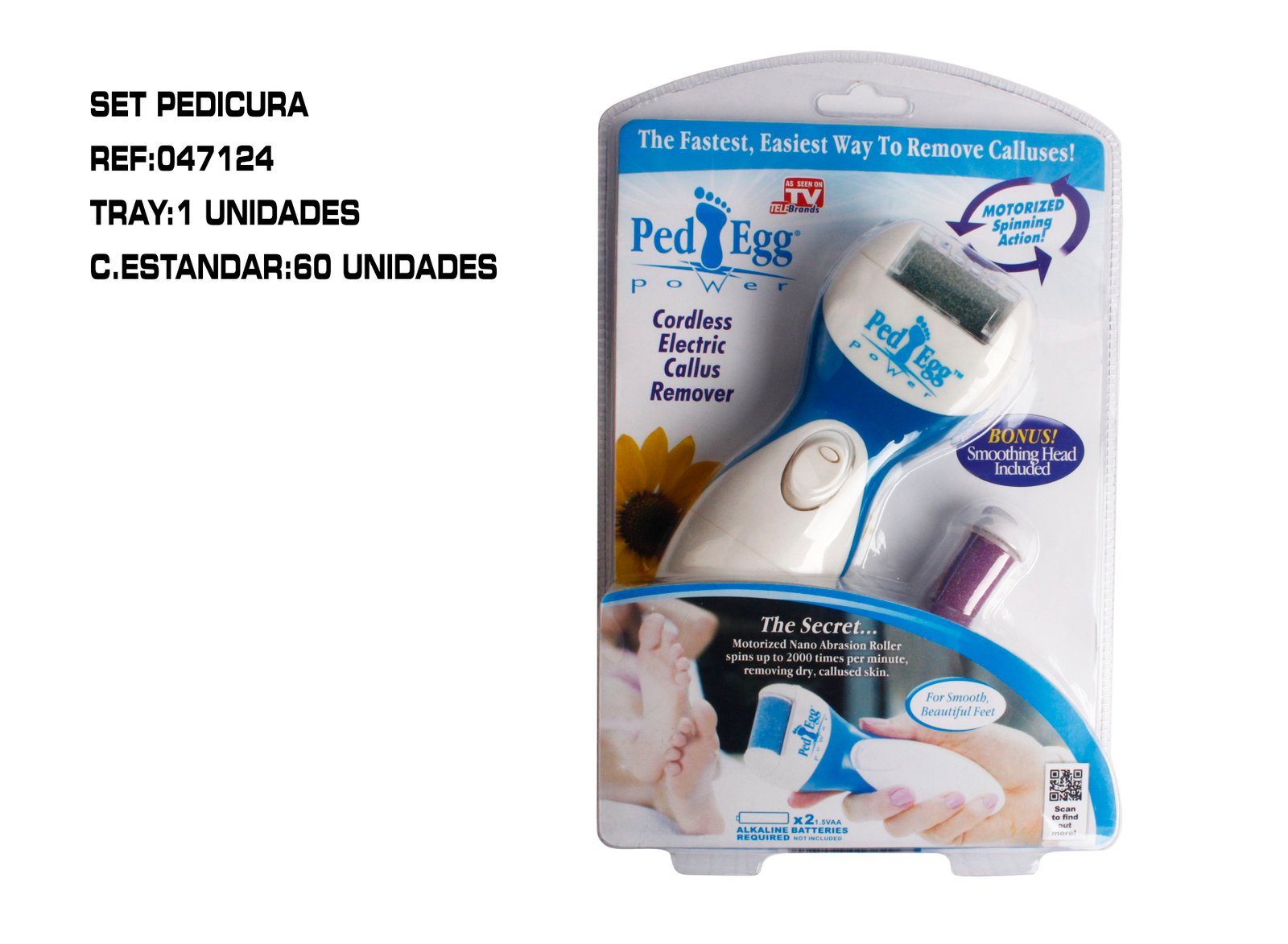 KIT PEDICURA A PILAS