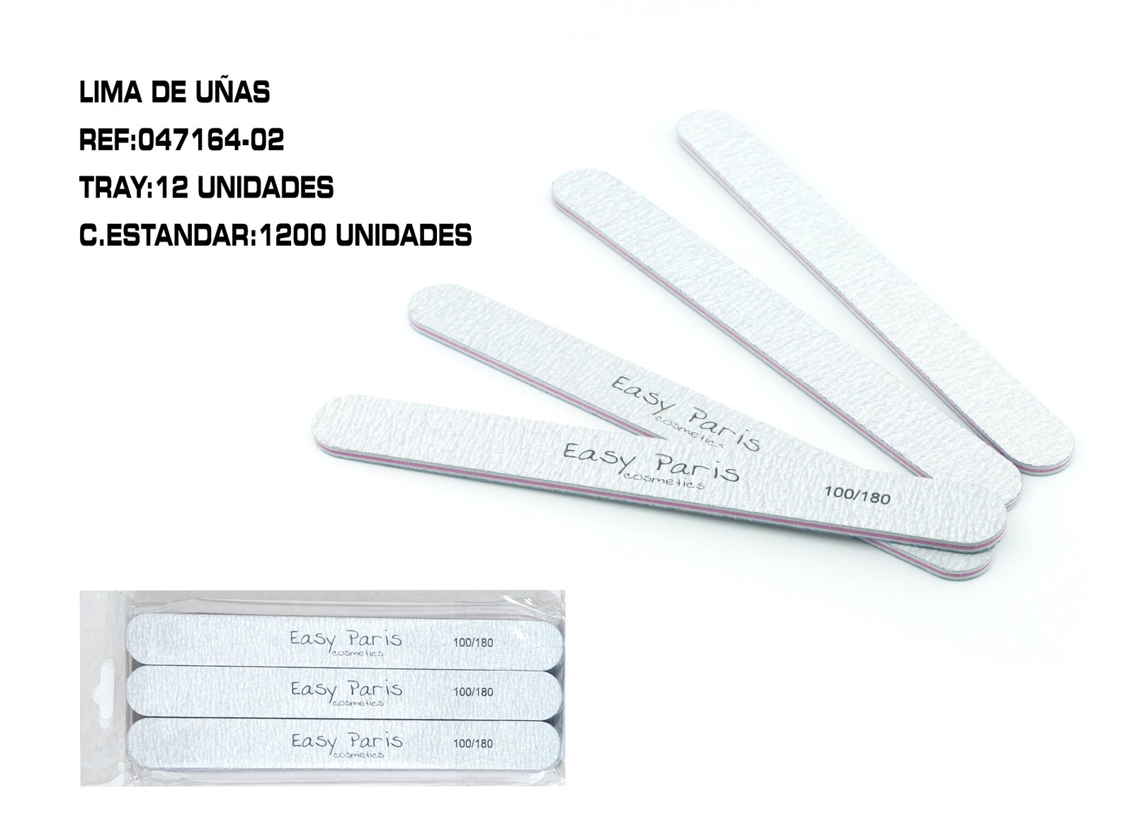 LIMA DE UÑAS 100/180