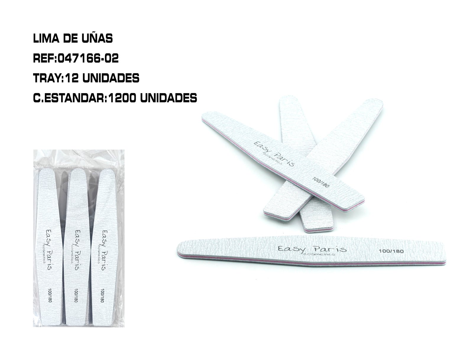 LIMA DE UÑAS 100/180