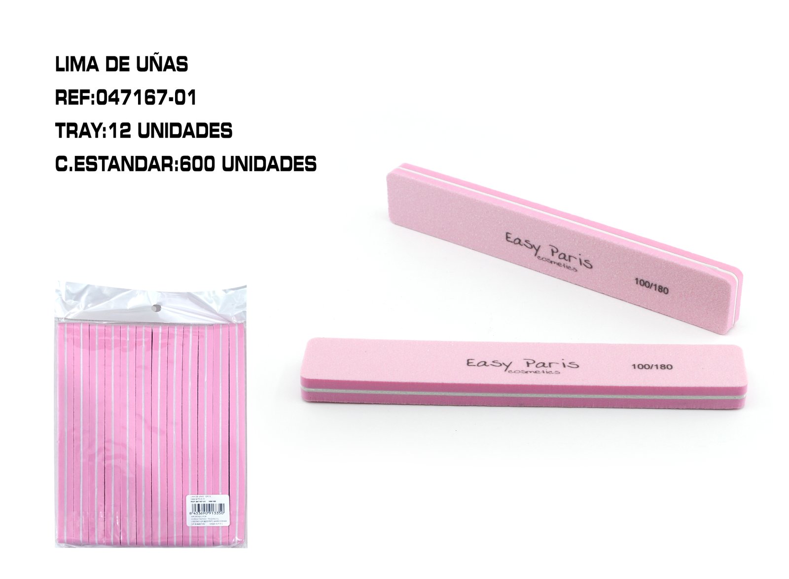 LIMA DE UÑAS 100/180