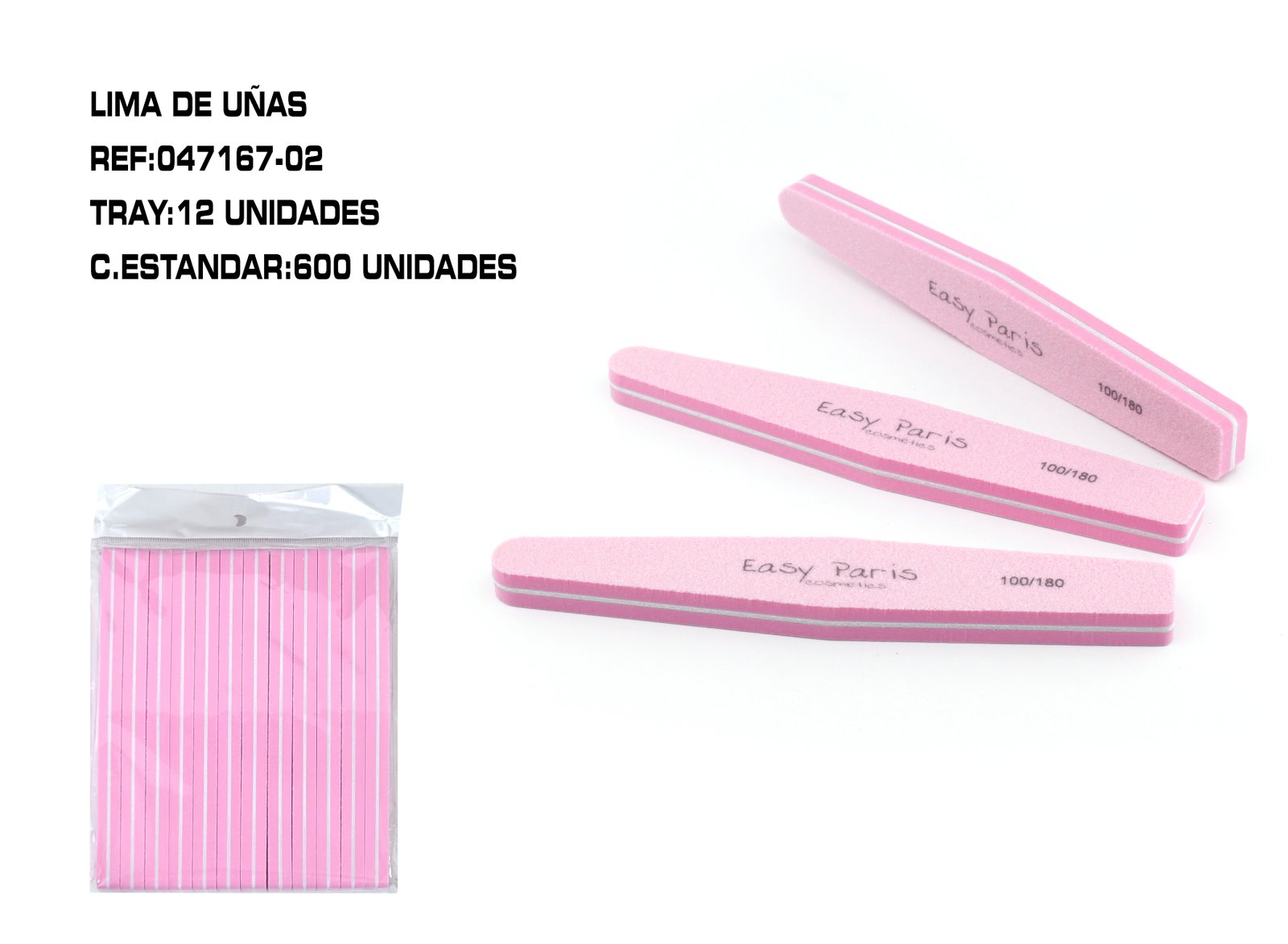 LIMA DE UÑAS 100/180