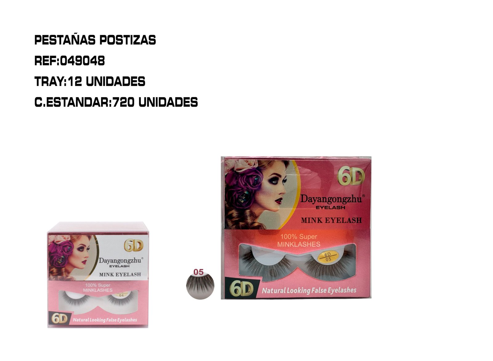PESTAÑA POSTIZAS 3D