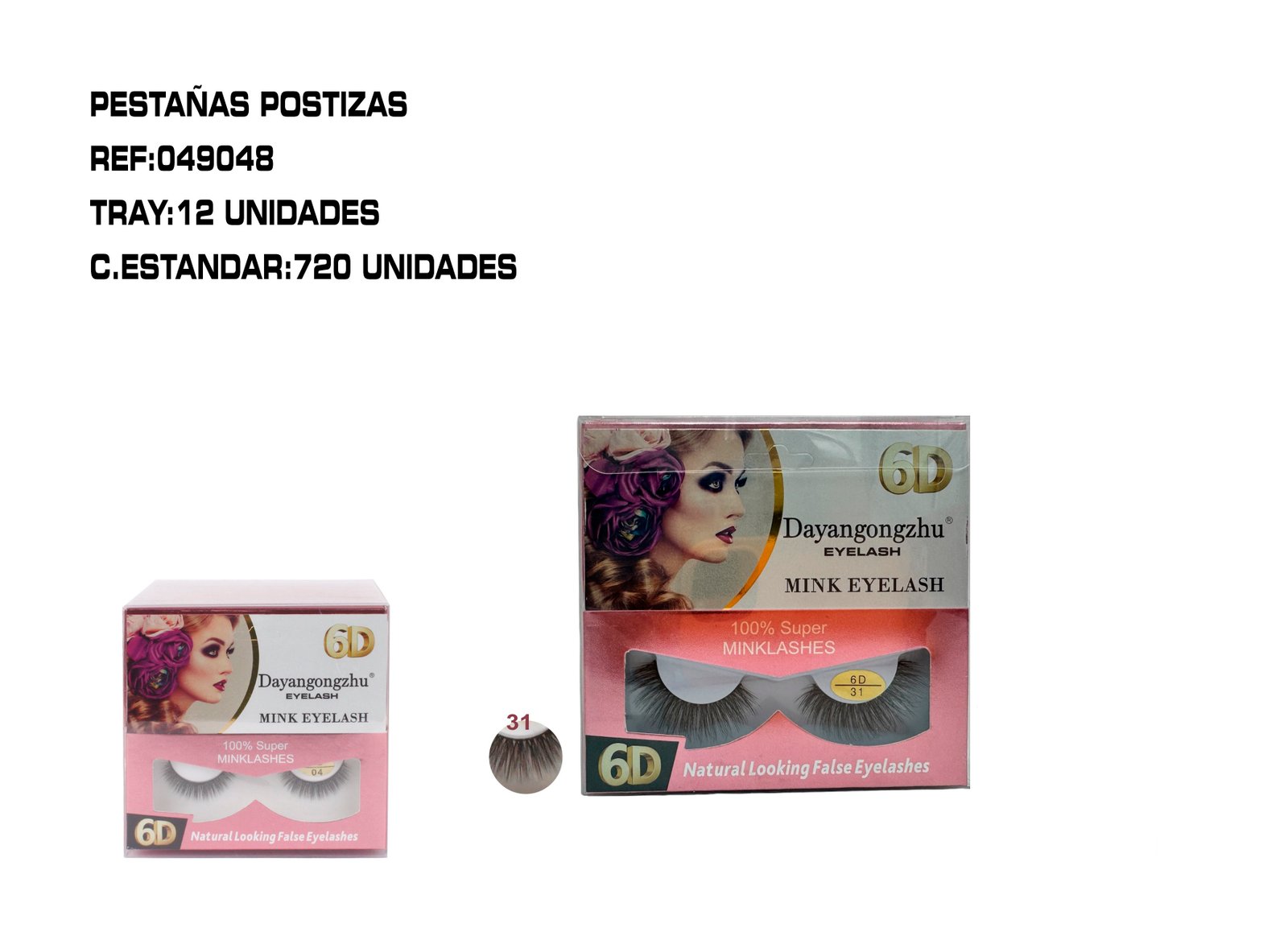 PESTAÑA POSTIZAS 3D
