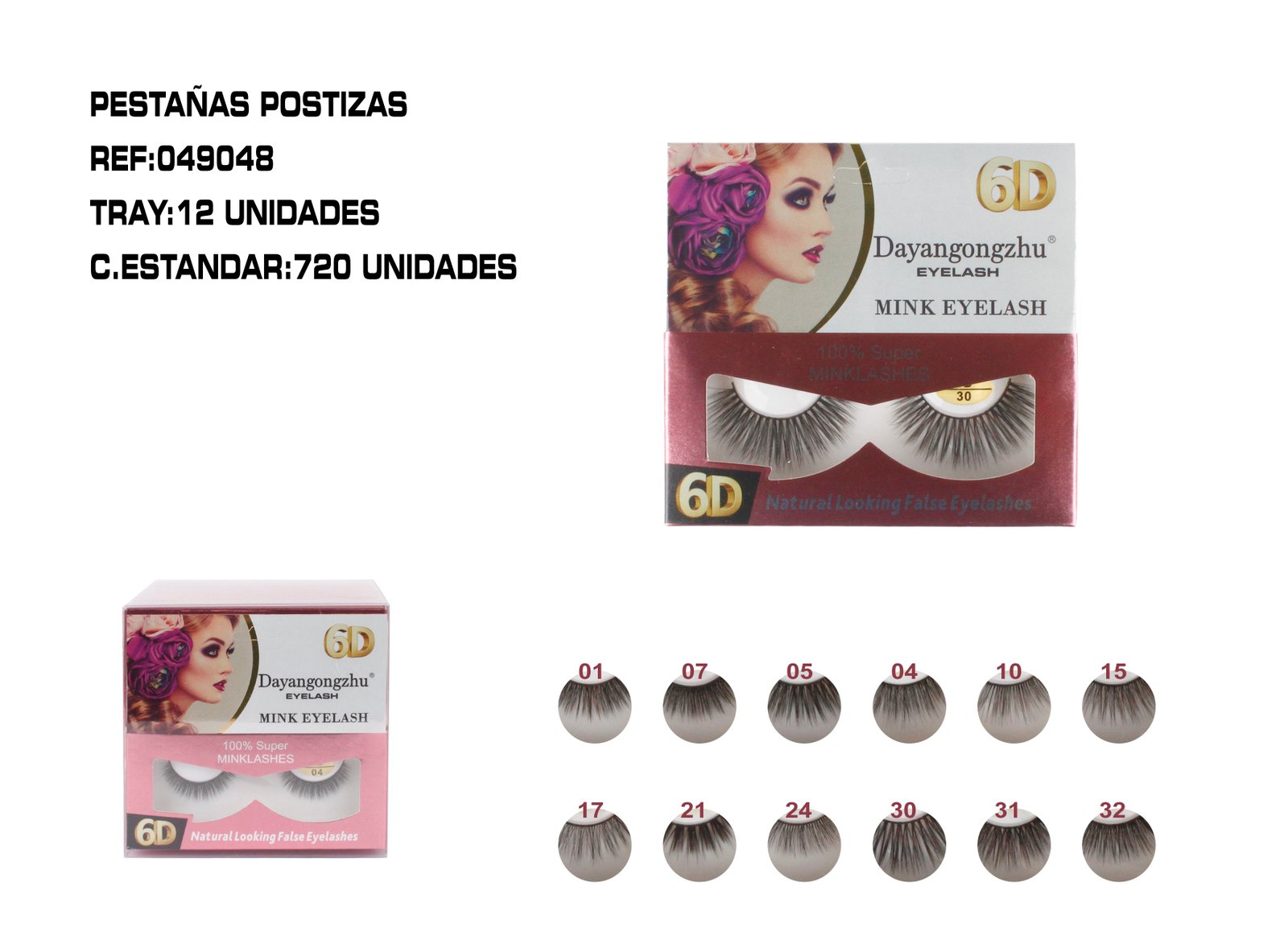 PESTAÑA POSTIZAS 3D