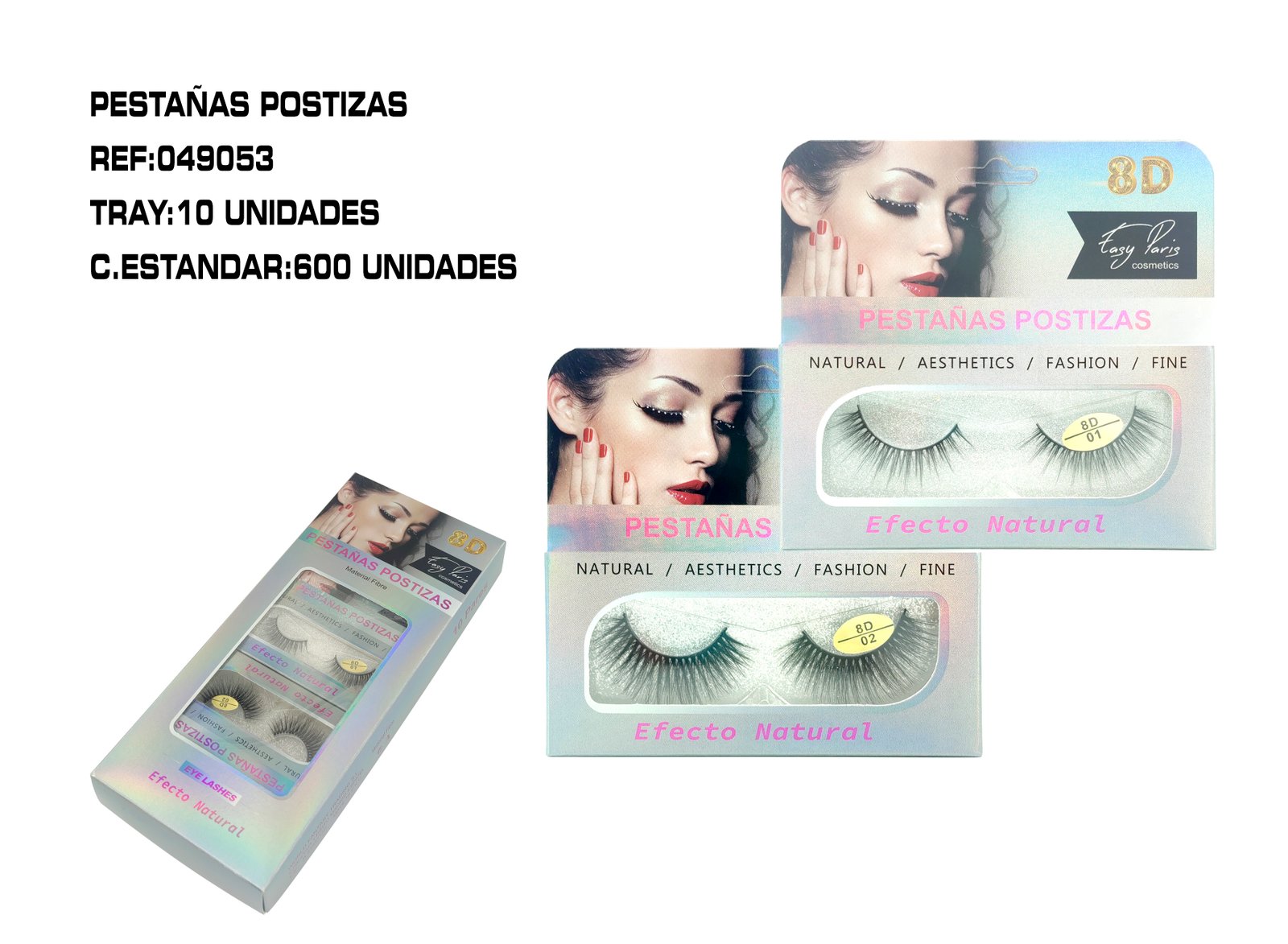 PESTAÑAS POSTIZAS EFECT 8D