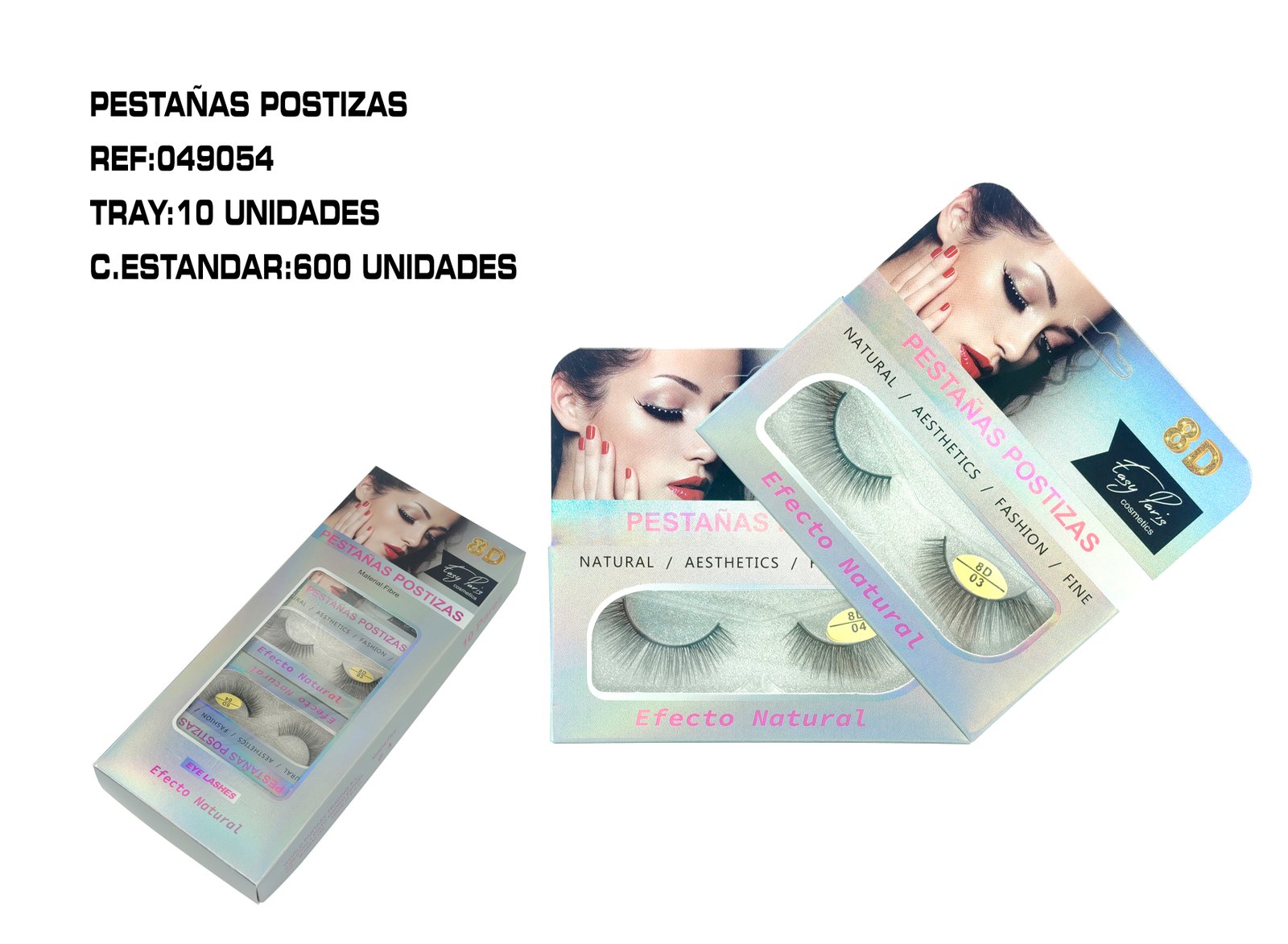 PESTAÑAS POSTIZAS EFECT 8D