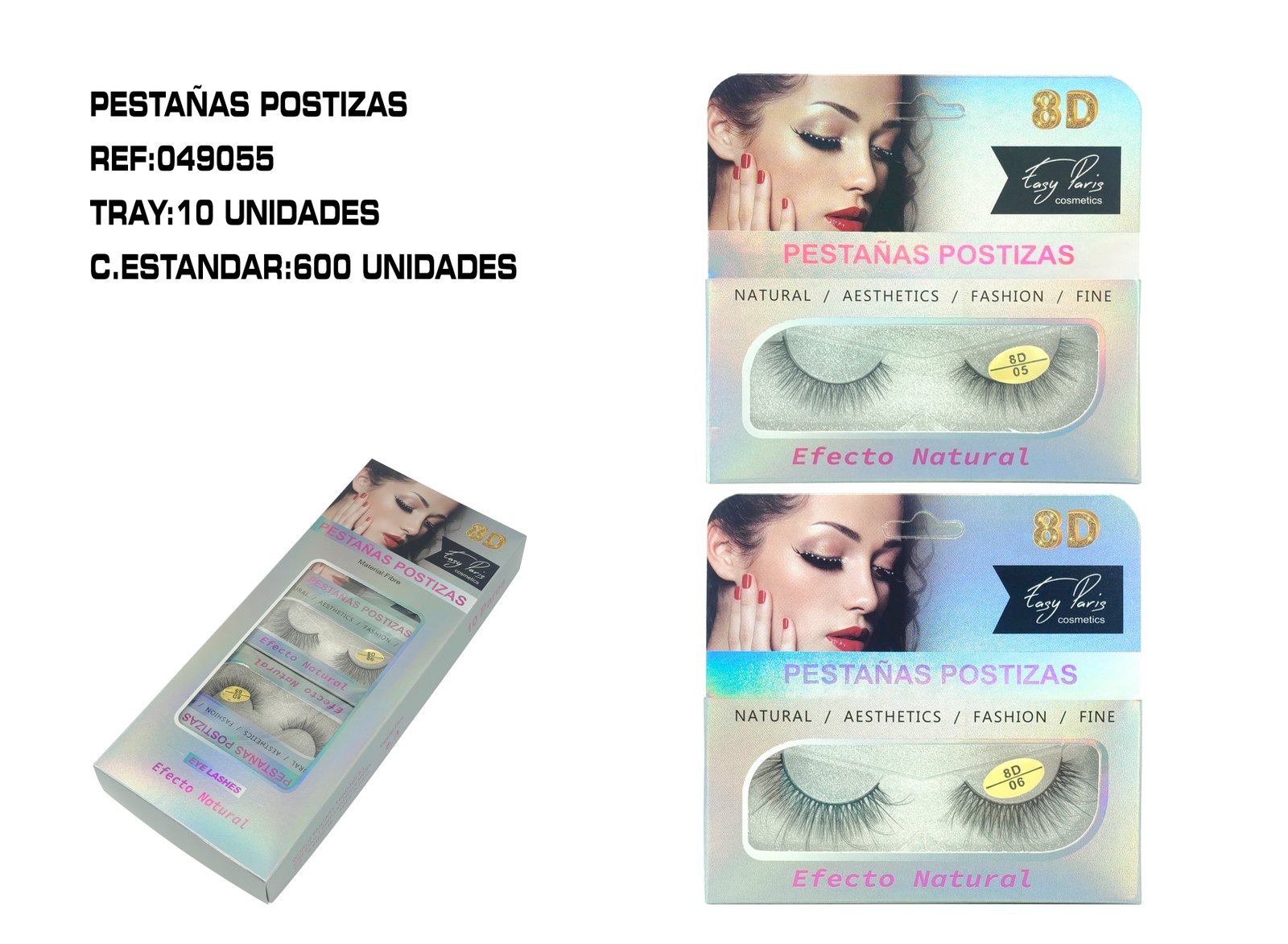 PESTAÑAS POSTIZAS EFECT 8D