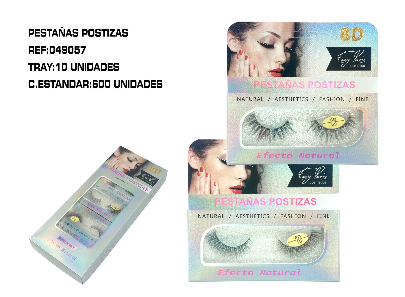 PESTAÑAS POSTIZAS EFECT 8D