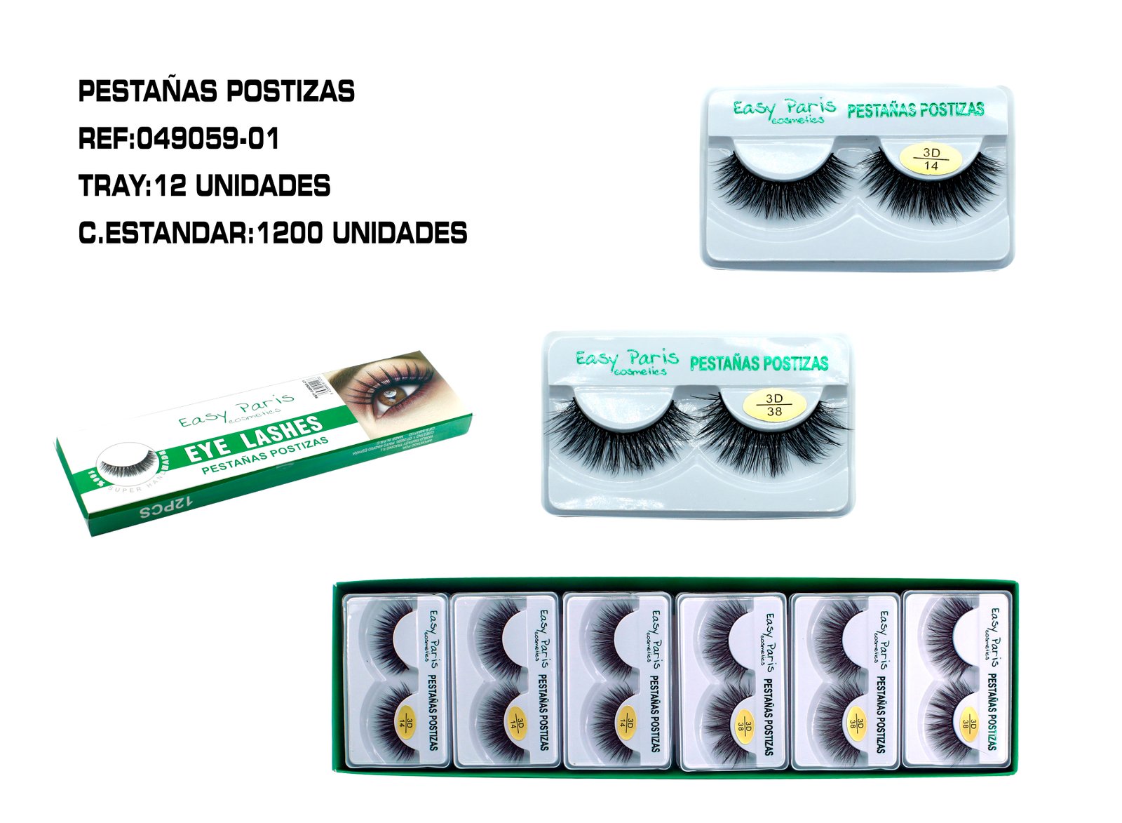 PESTAÑA POSTIZAS 3D