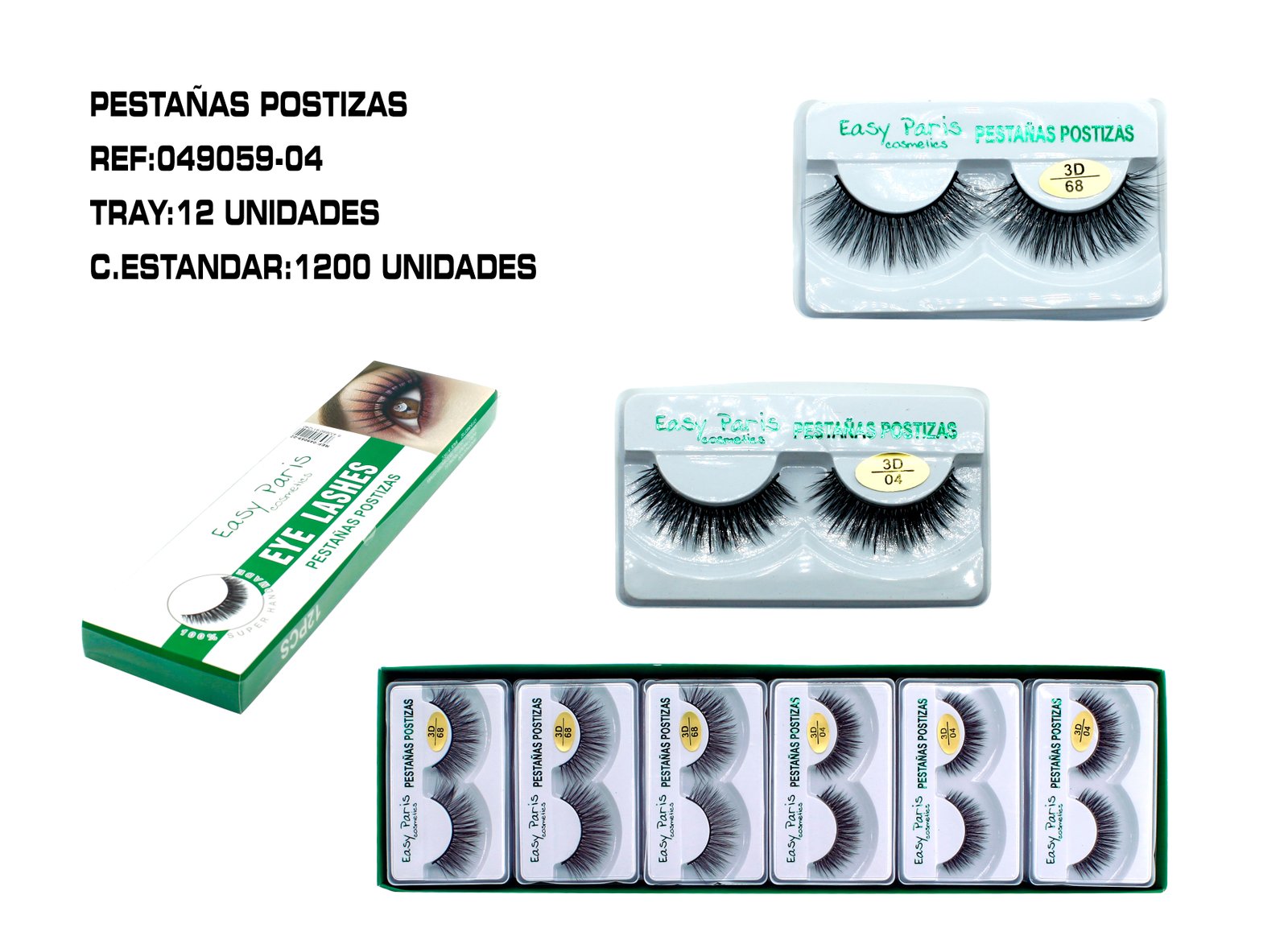 PESTAÑA POSTIZAS 3D