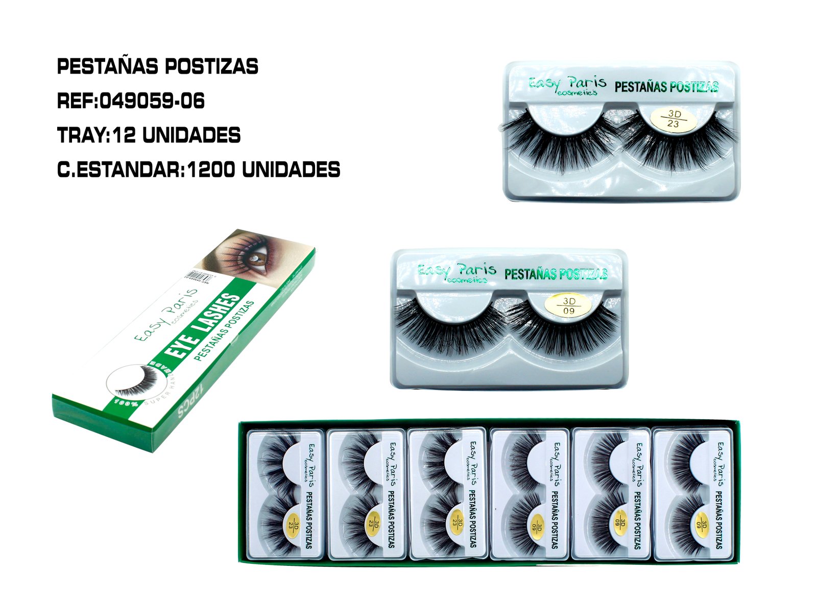 PESTAÑA POSTIZAS 3D