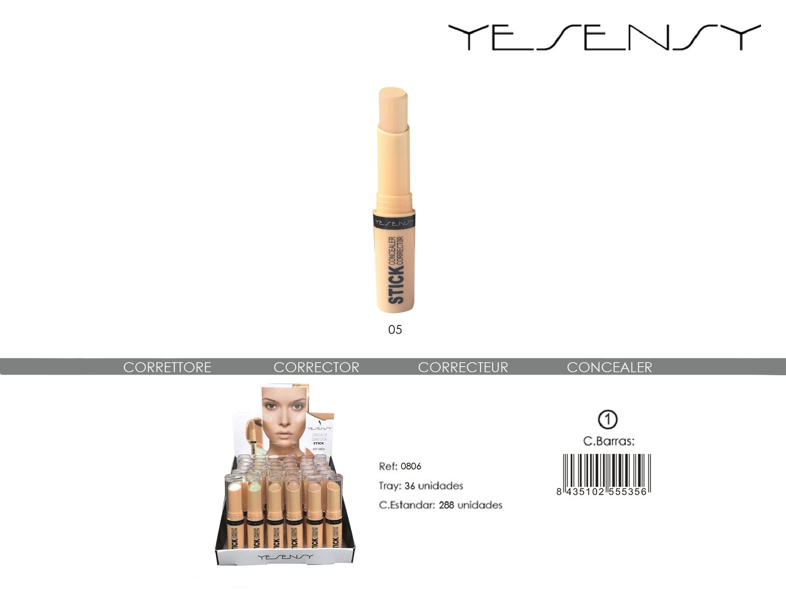 CORRECTOR FORMA BARRA