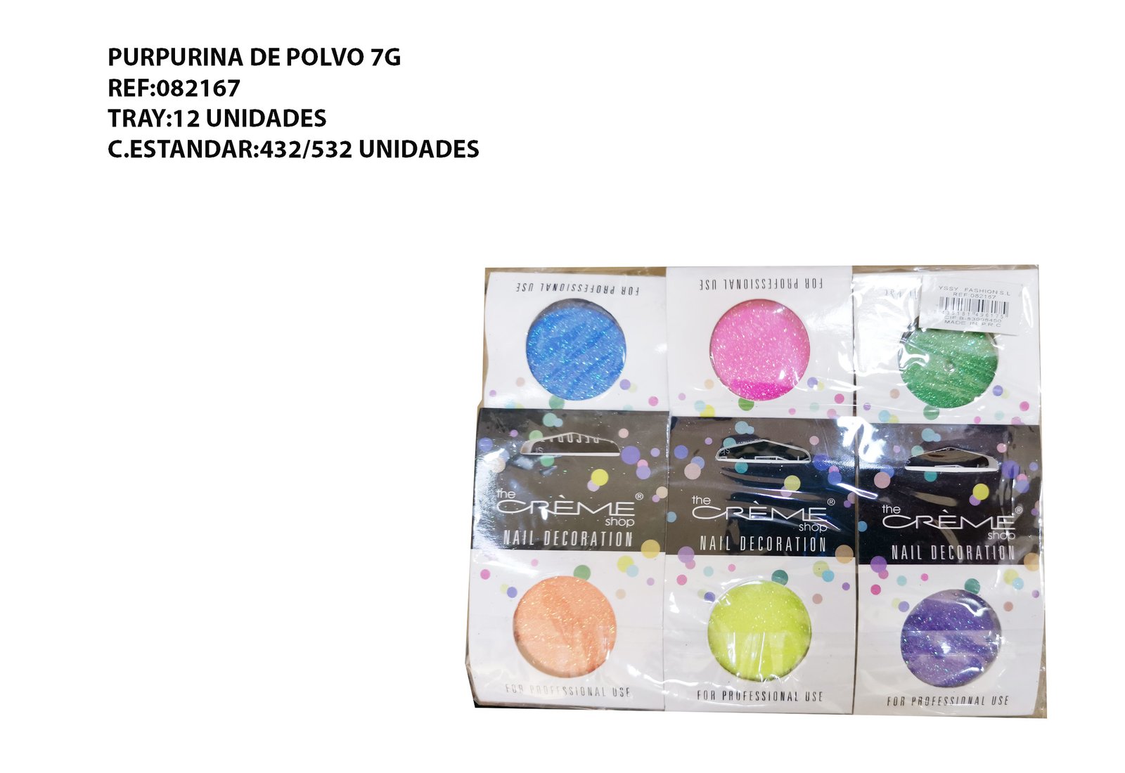 PURPURINA DE POLVO 7G 12/U 432 O