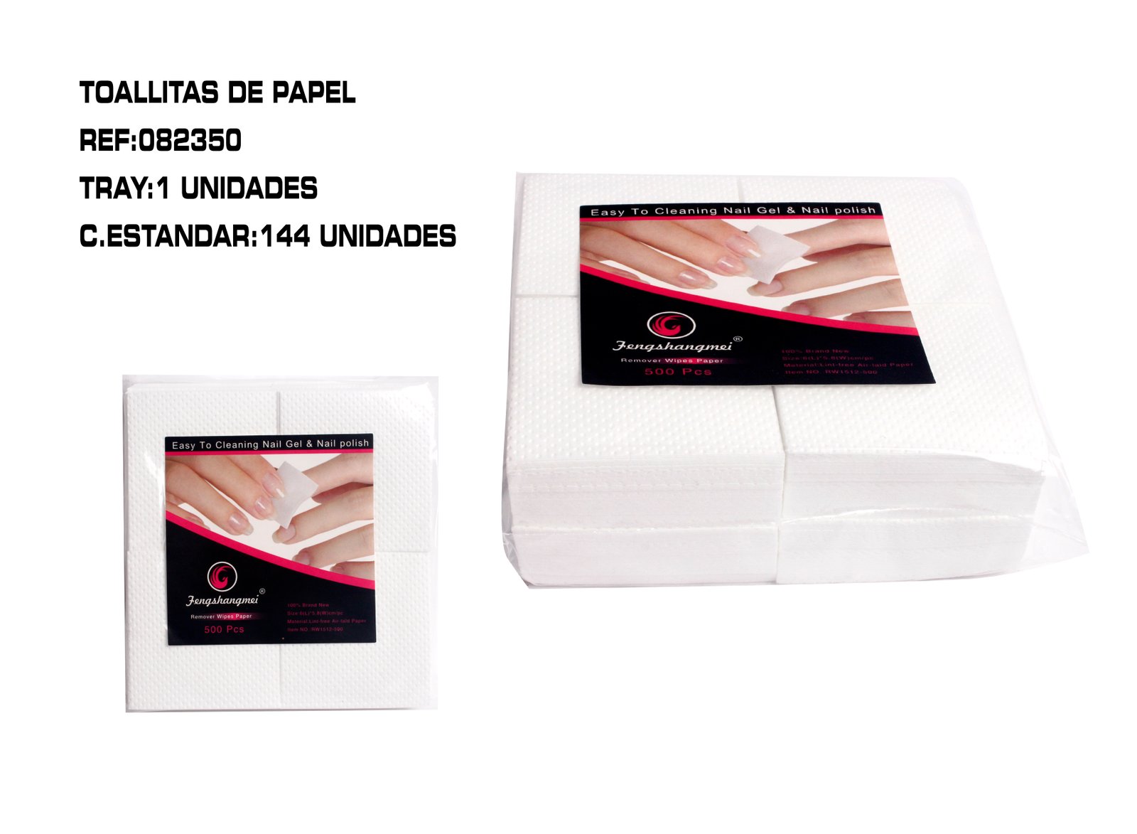 PACK 500 CUADRADOS PAPEL DESHECHABLE