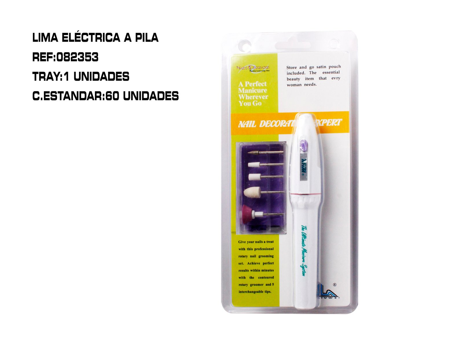 LIMA ELECTRICA PILA