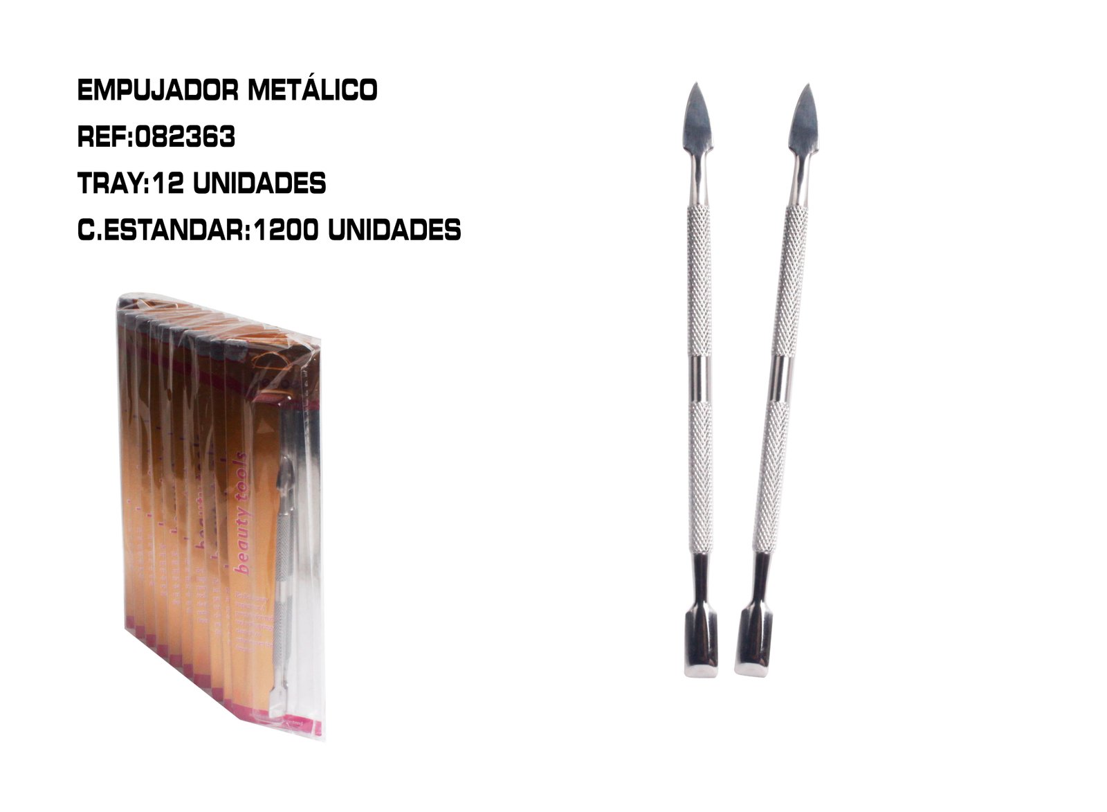 EMPUJADO METAL PUNTA TRIANGULO