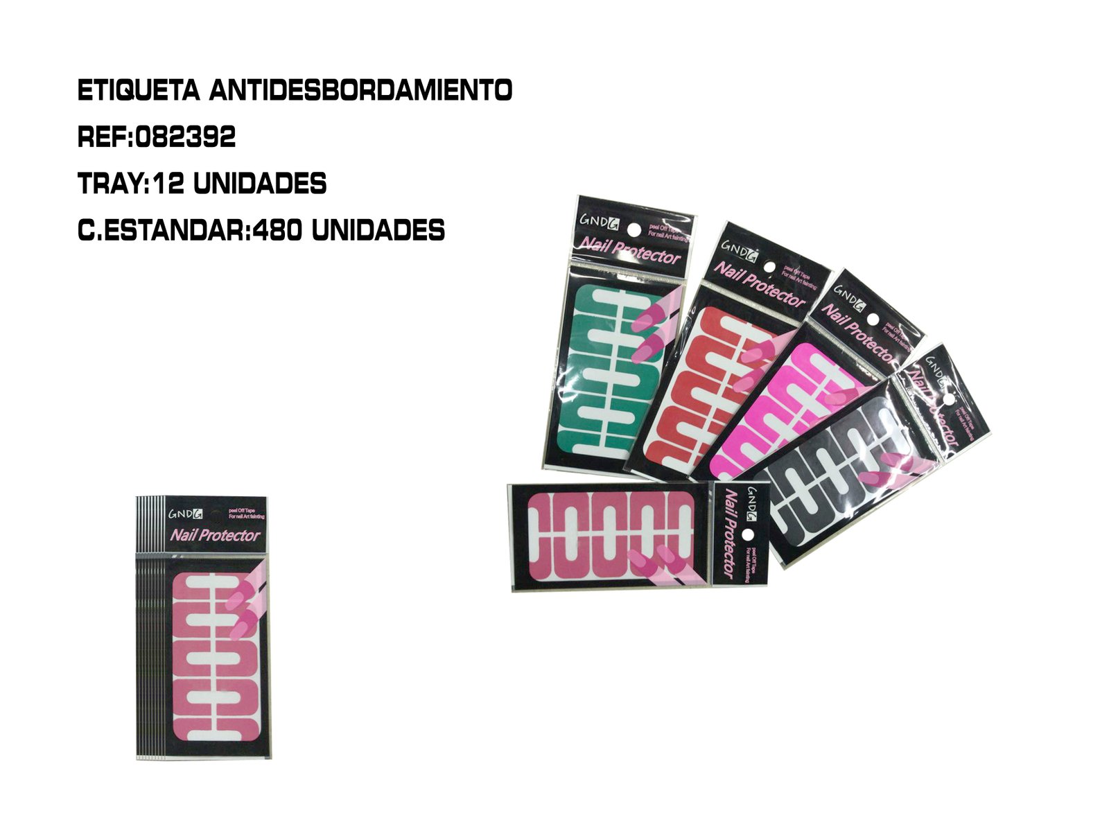 ETIQUETA ANTI DESBORDAMIENTO USO MANICURA
